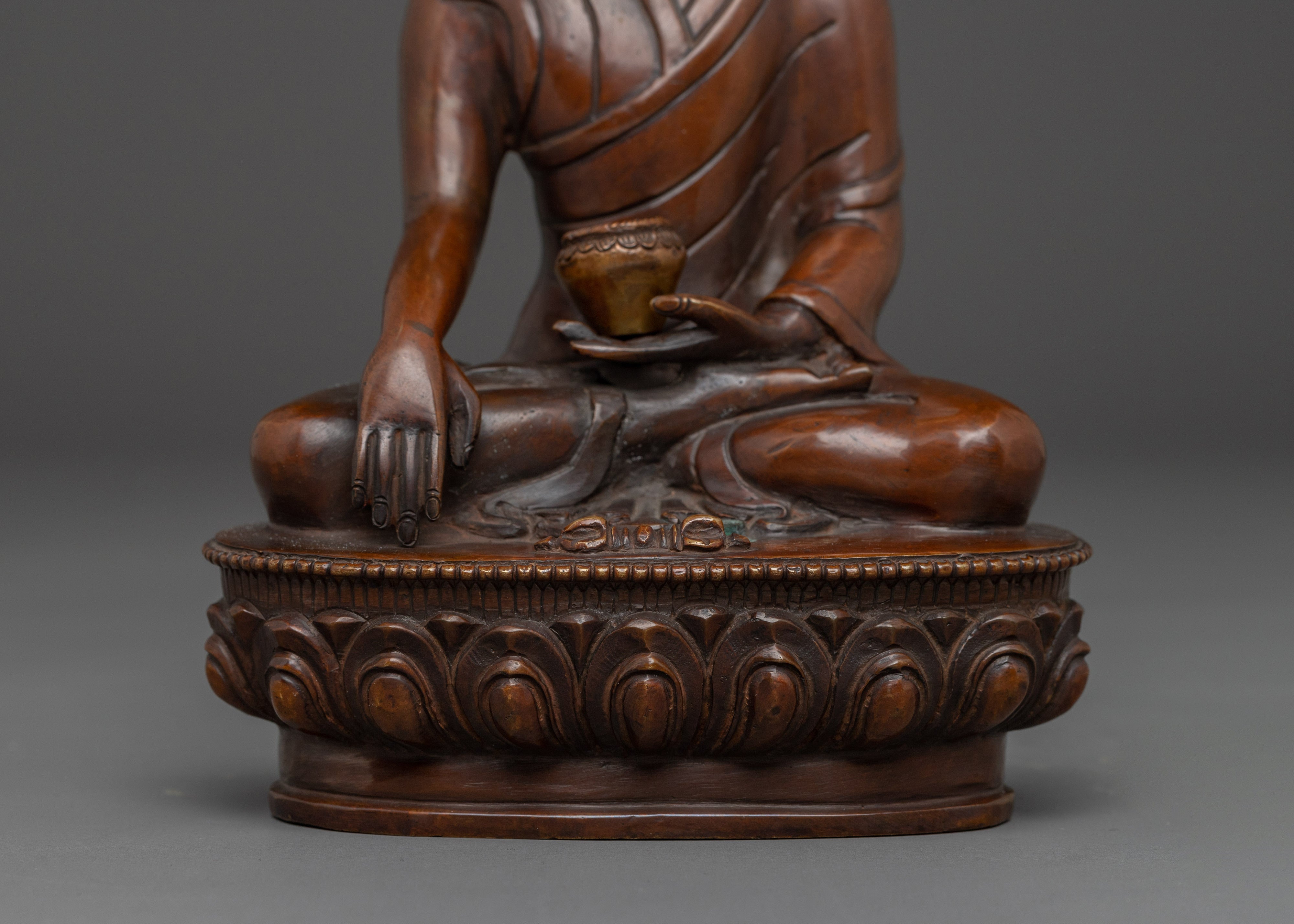 Handcrafted Jigten Sumgon Sculpture | Tibetan Buddhist Deity