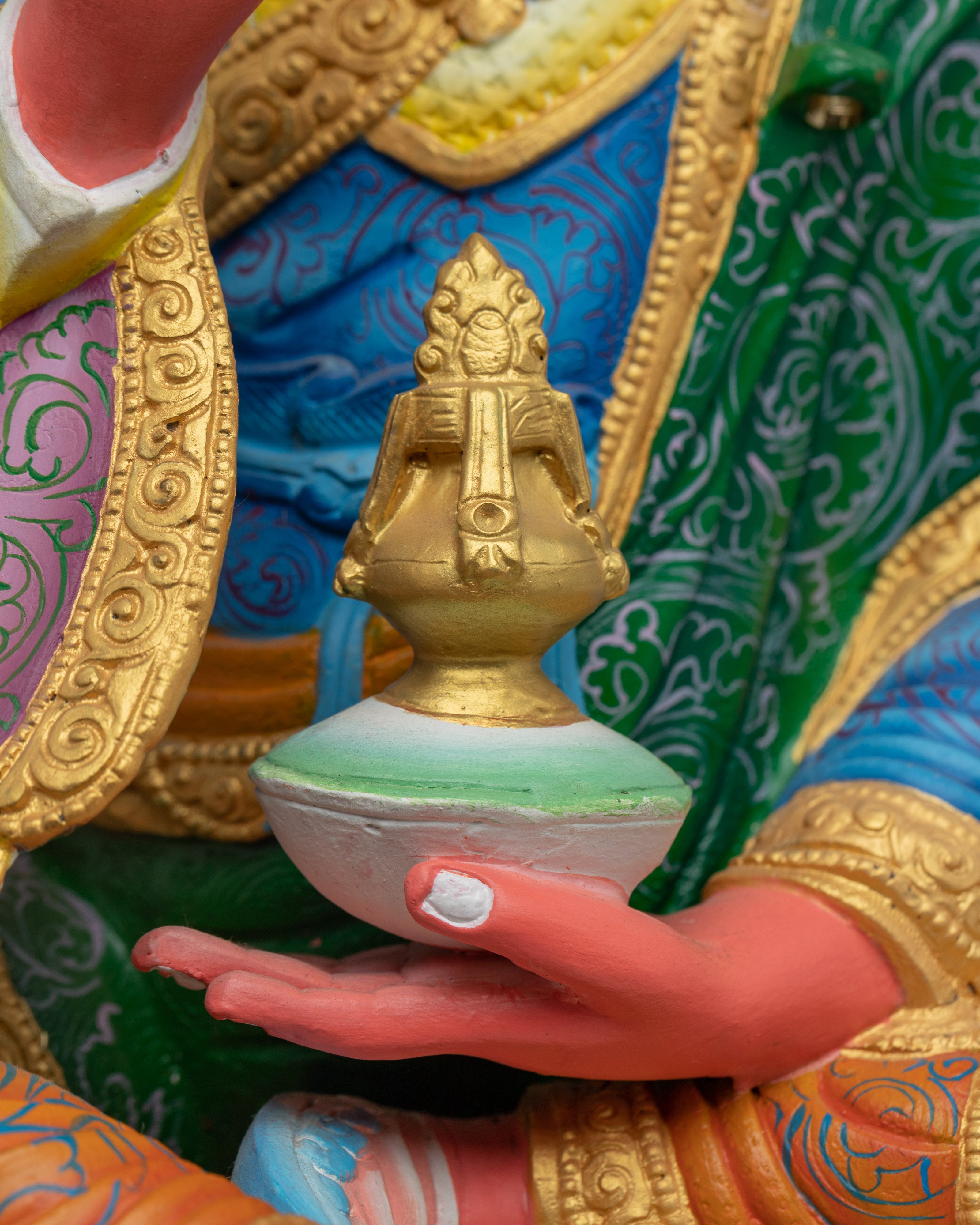 Guru Tsokye Dorje Statue: The Vajra Born from the Lake