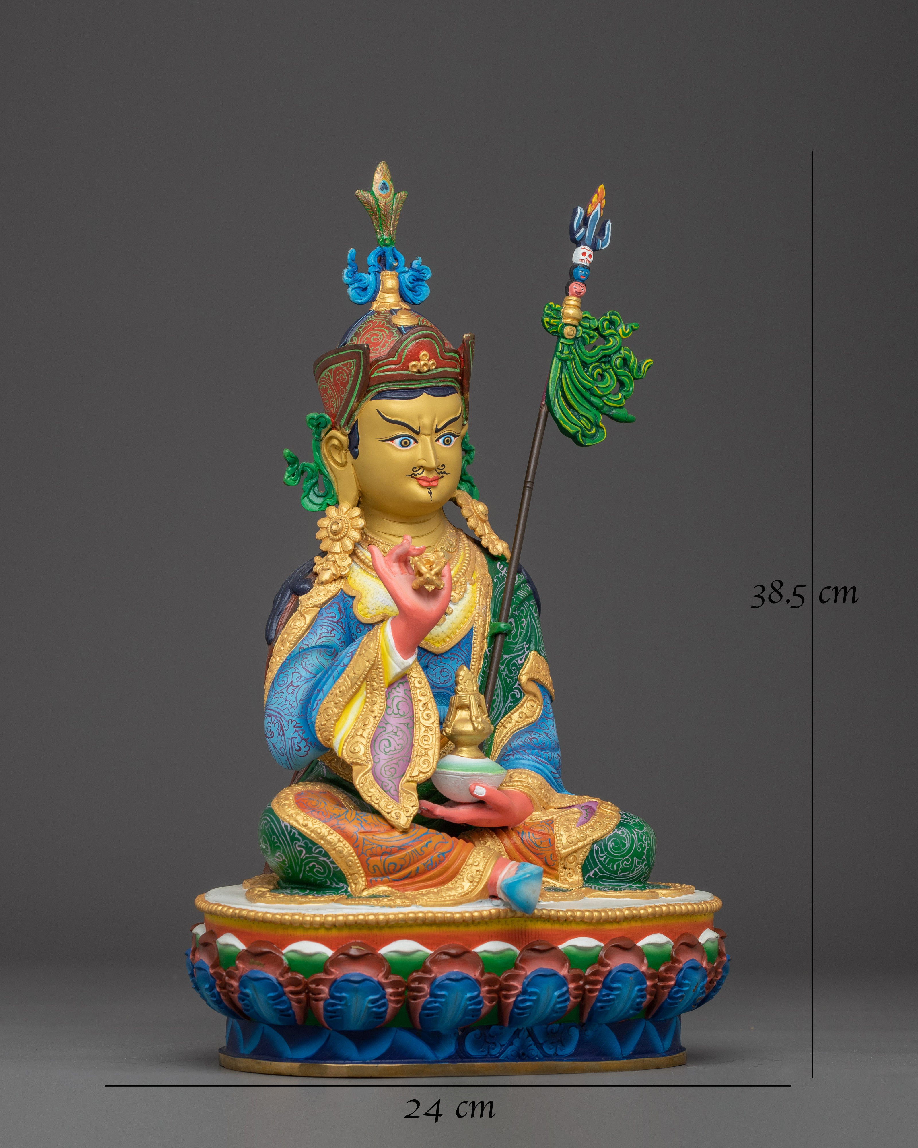 Guru Tsokye Dorje Statue: The Vajra Born from the Lake