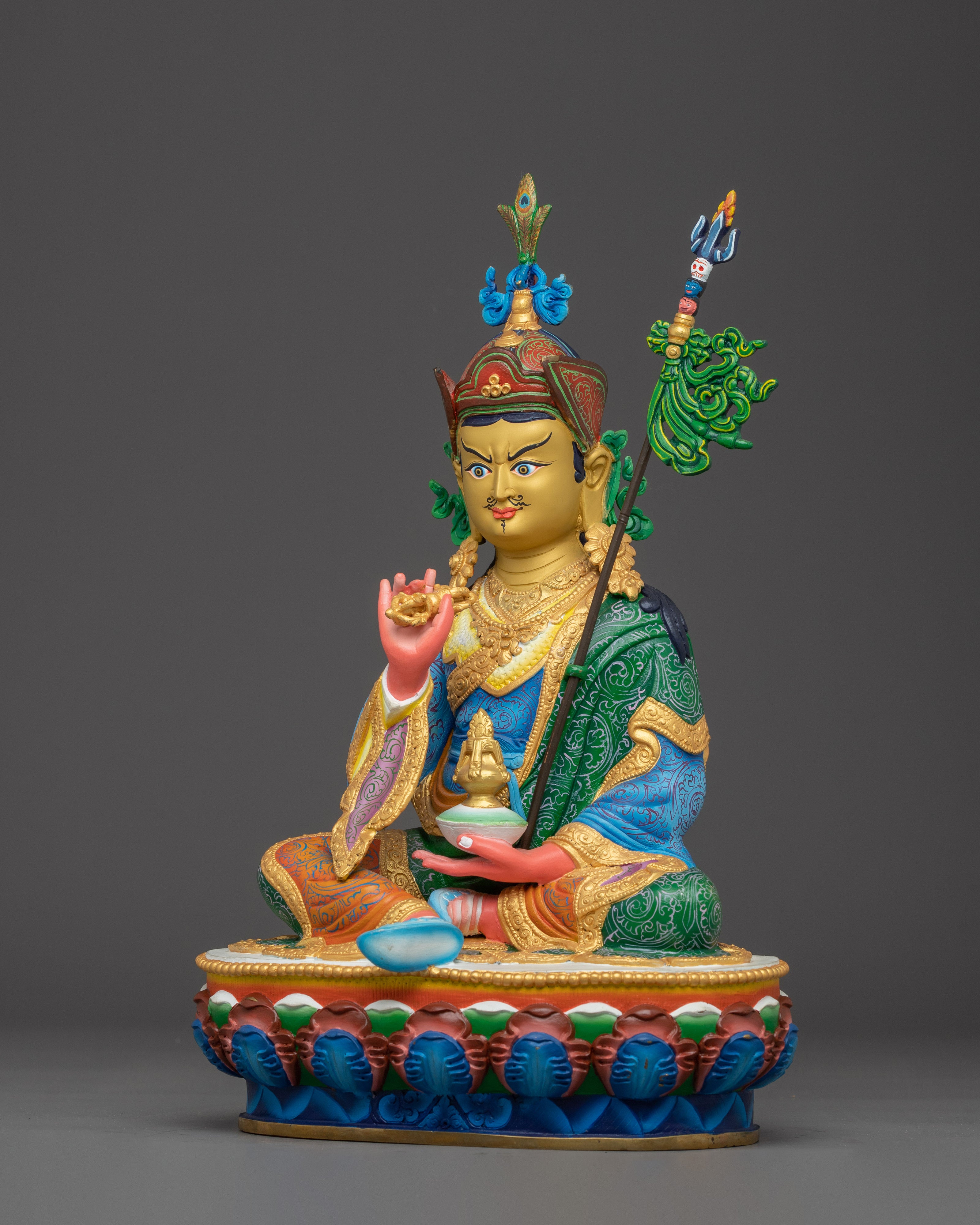 Guru Tsokye Dorje Statue: The Vajra Born from the Lake