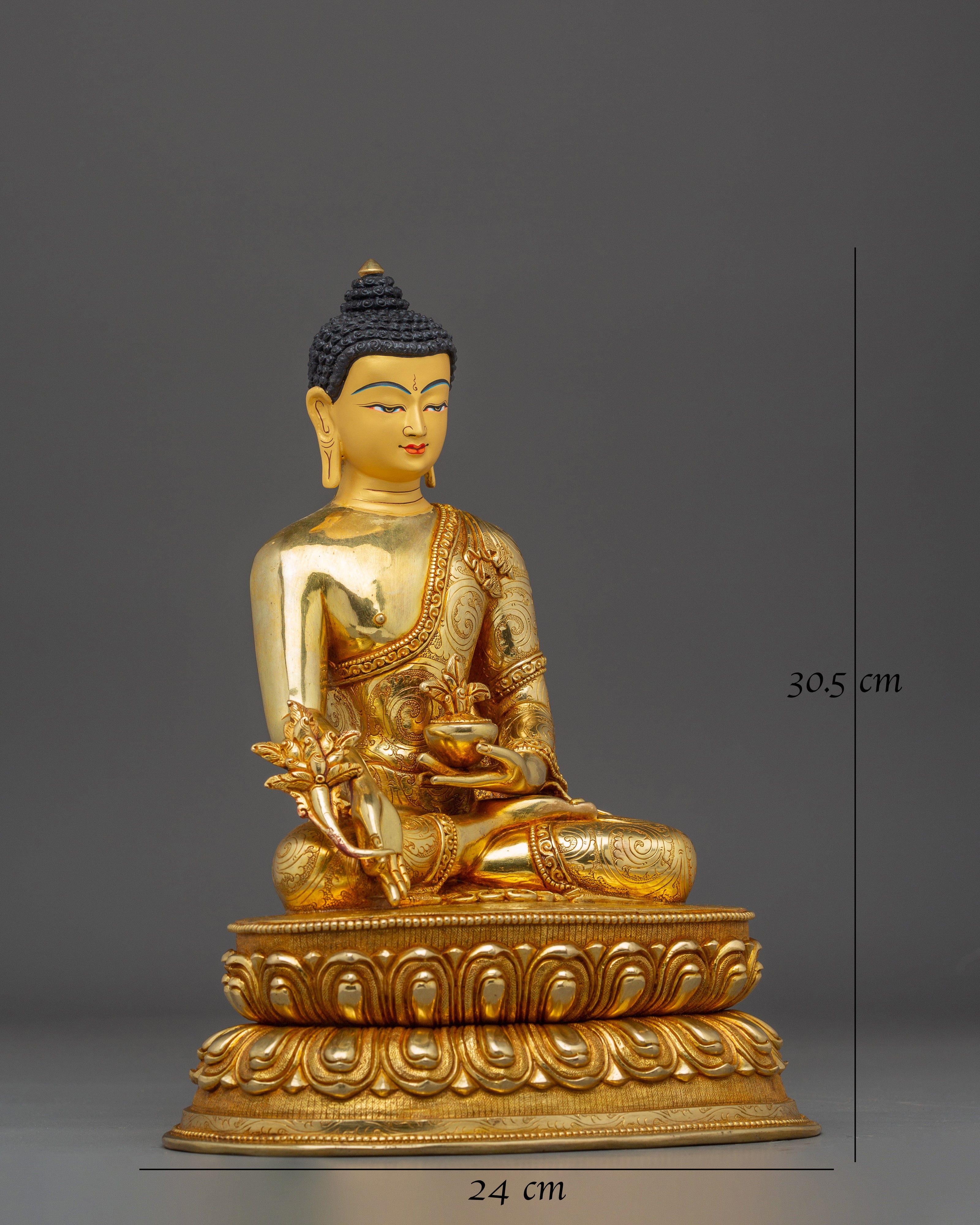 Serene Healer Medicine Buddha Artwork