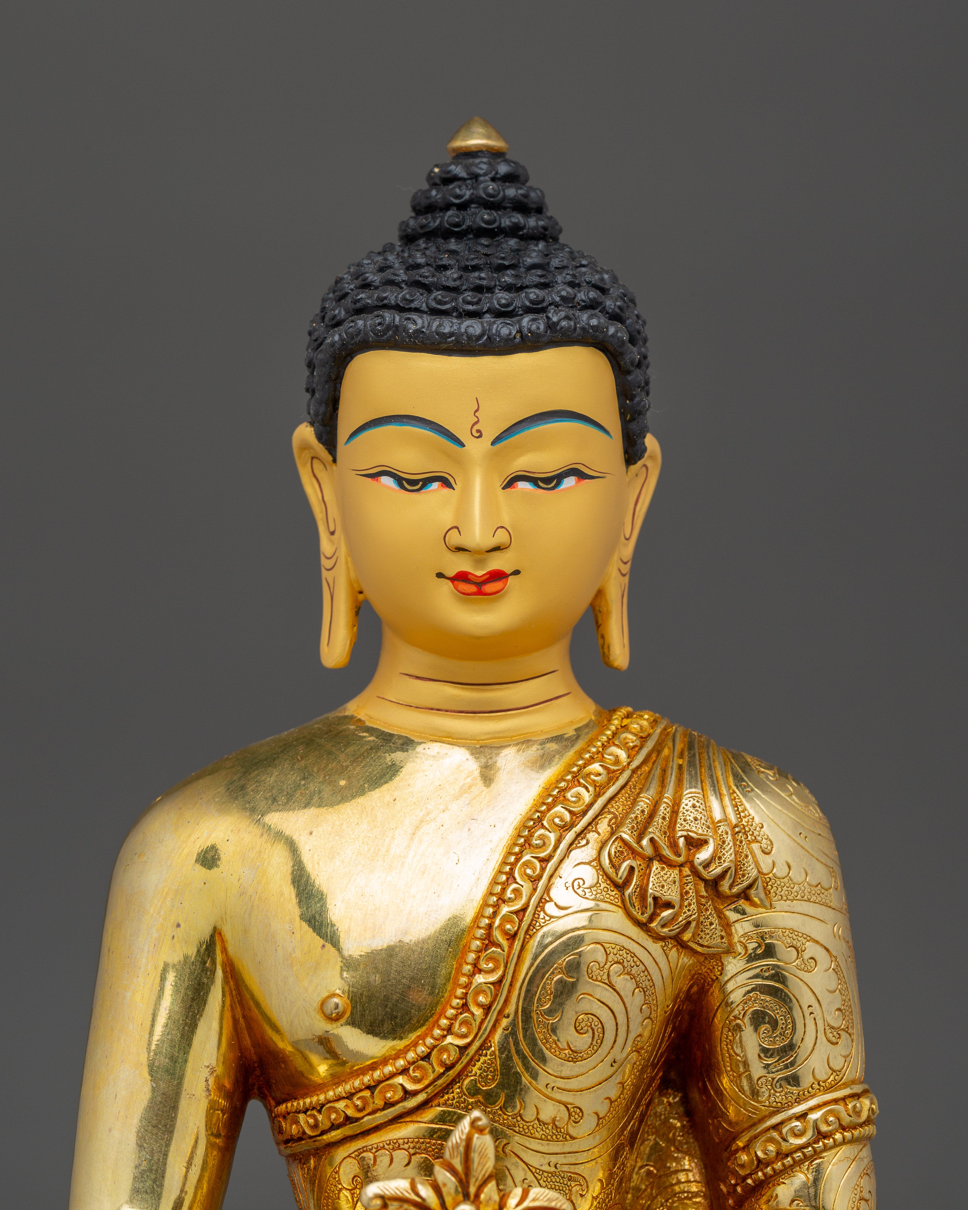 Serene Healer Medicine Buddha Artwork - Also known as Bhaisajyaguru