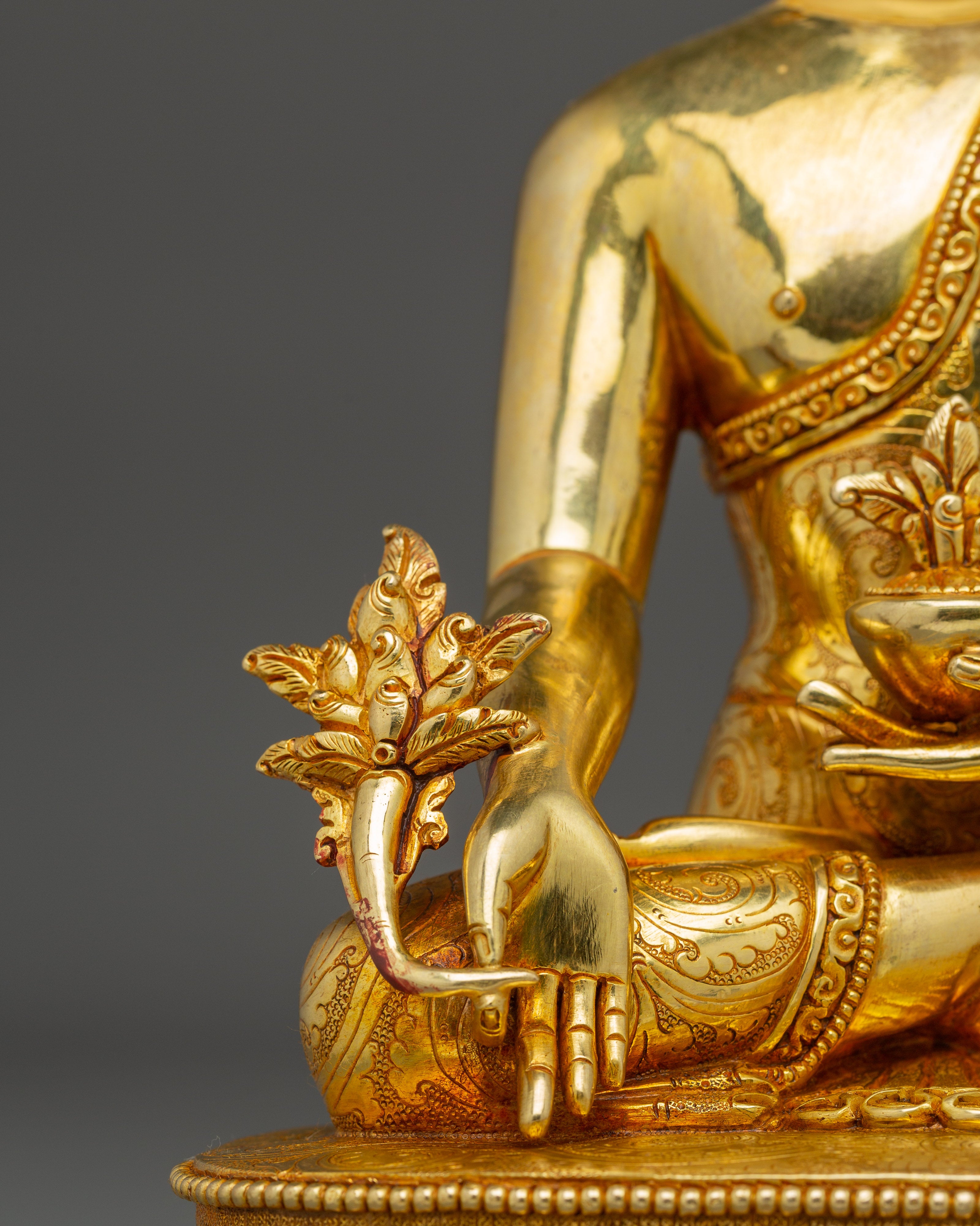 Serene Healer Medicine Buddha Artwork - Also known as Bhaisajyaguru