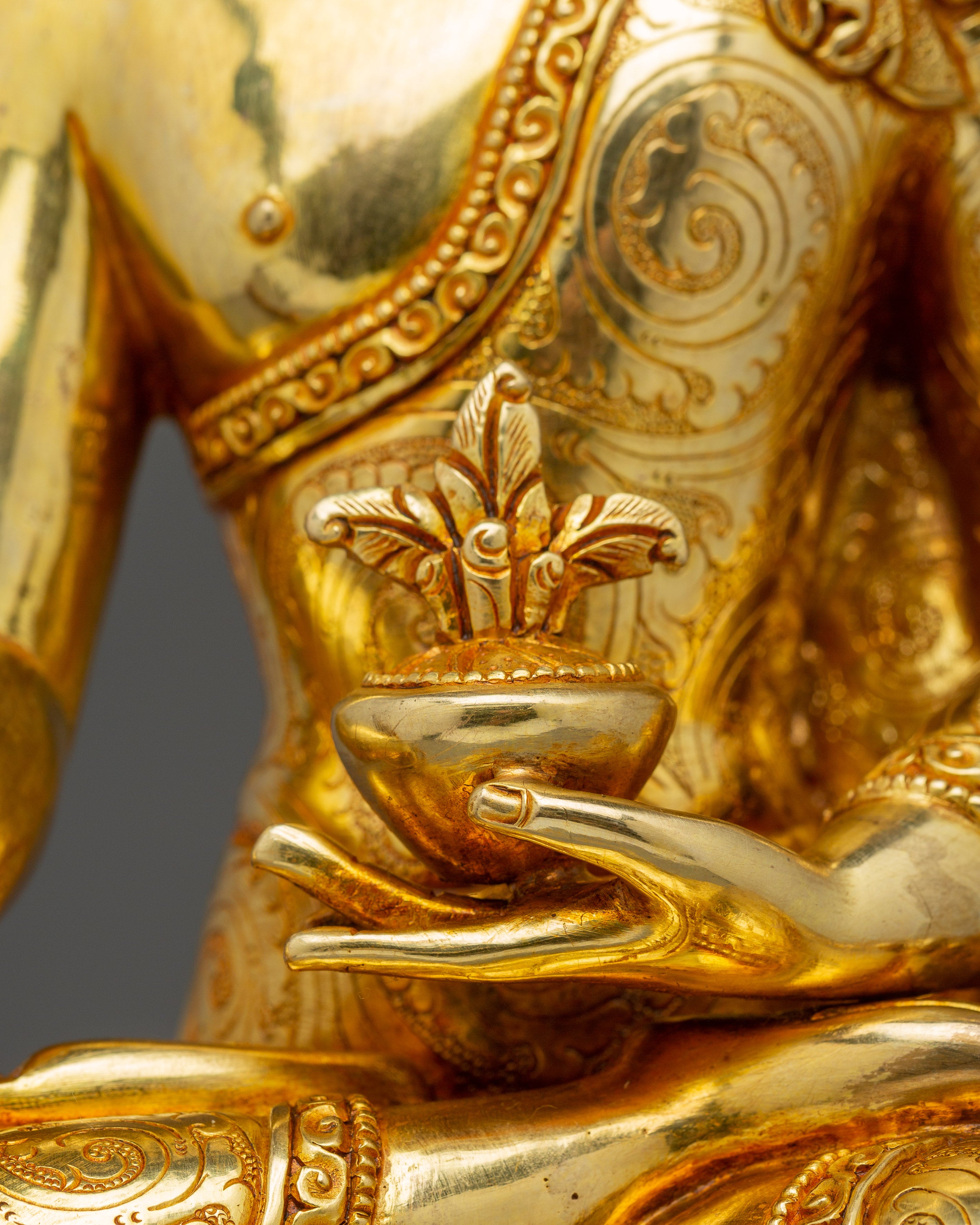 Serene Healer Medicine Buddha Artwork - Also known as Bhaisajyaguru