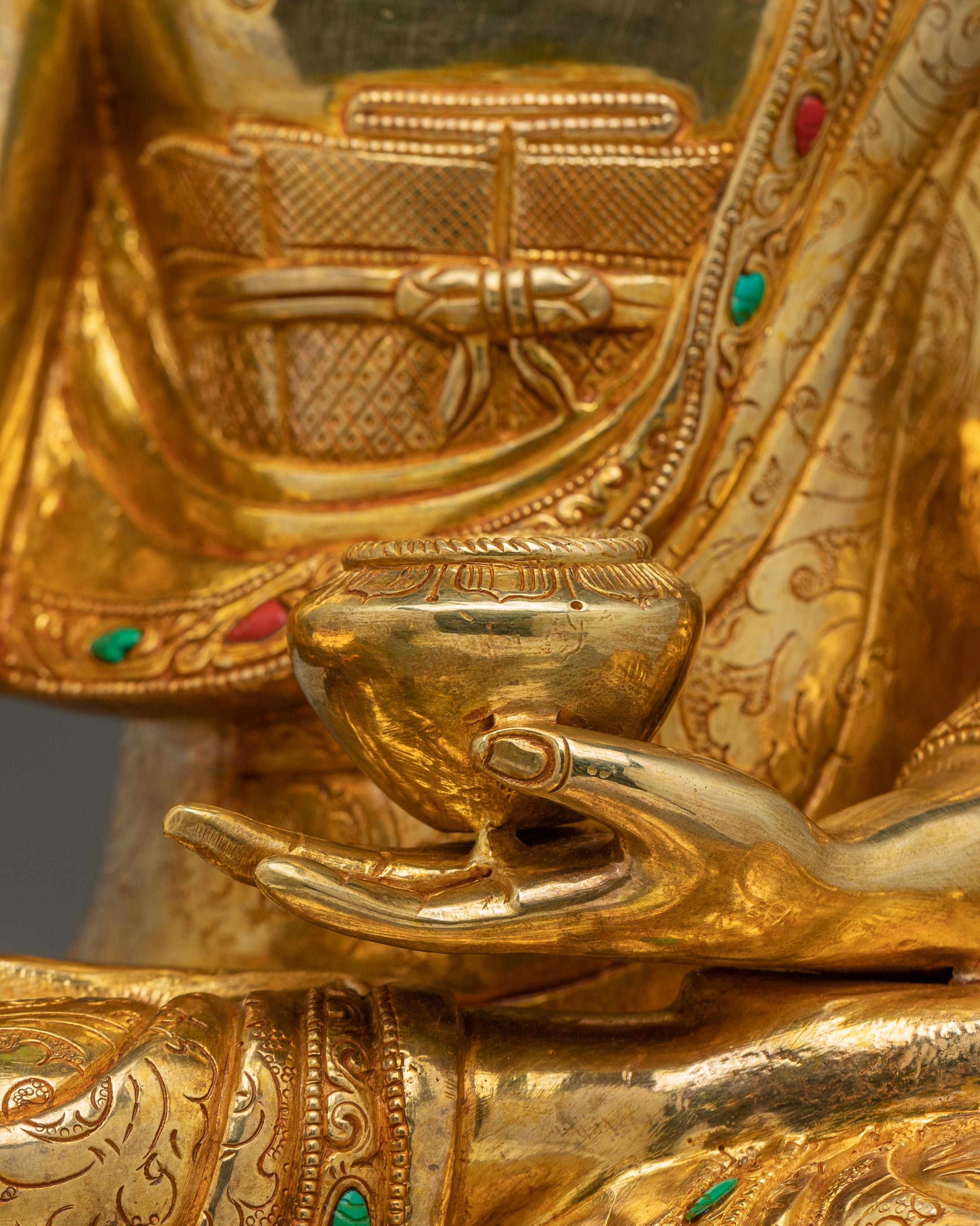 Shakyamuni Buddha Art, Wisdom Guide | Himalayan Nepali Crafted Icon