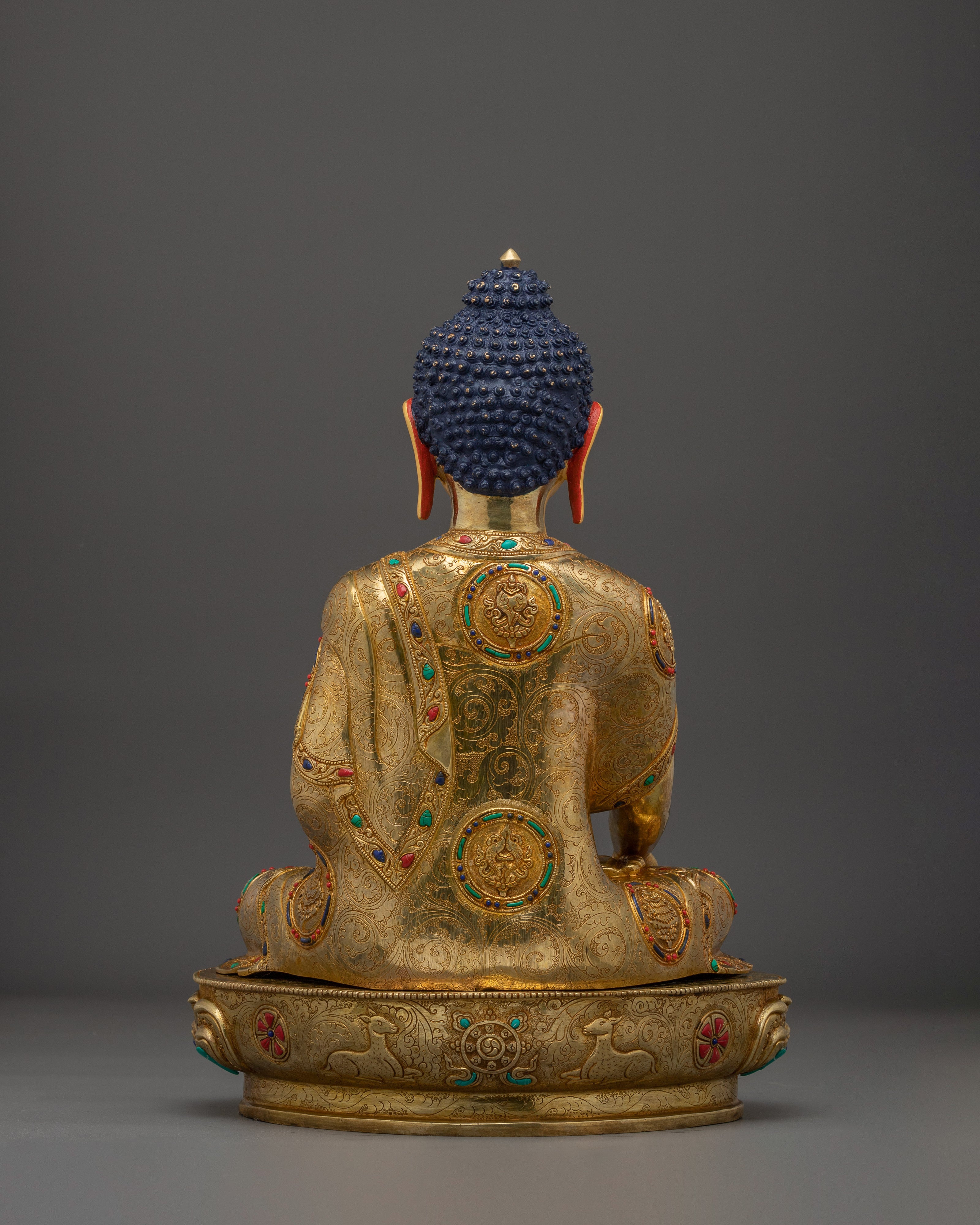 Shakyamuni Buddha Art, Wisdom Guide | Himalayan Nepali Crafted Icon