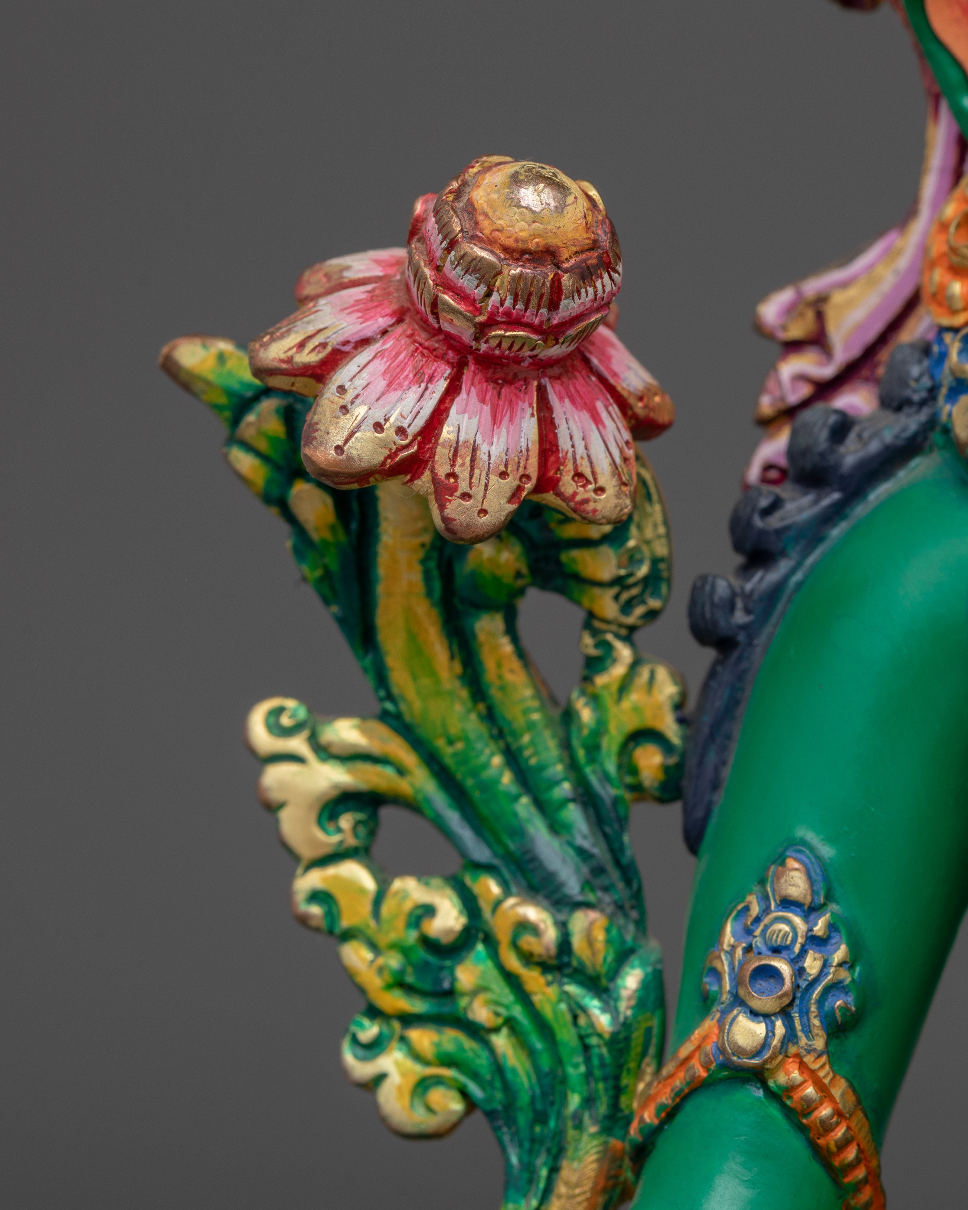 Artwork of Green Tara: Mother of Liberation