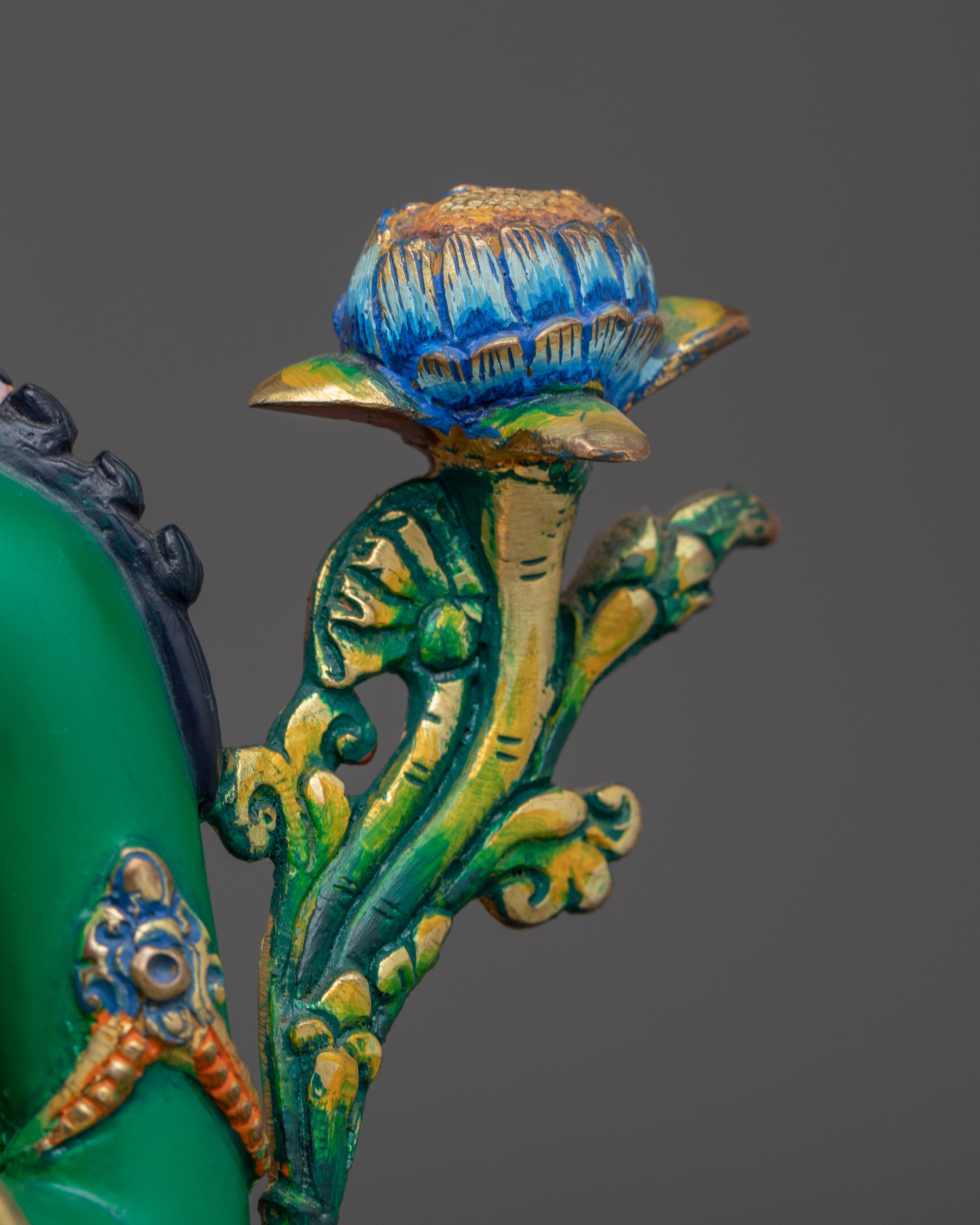 Artwork of Green Tara: Mother of Liberation