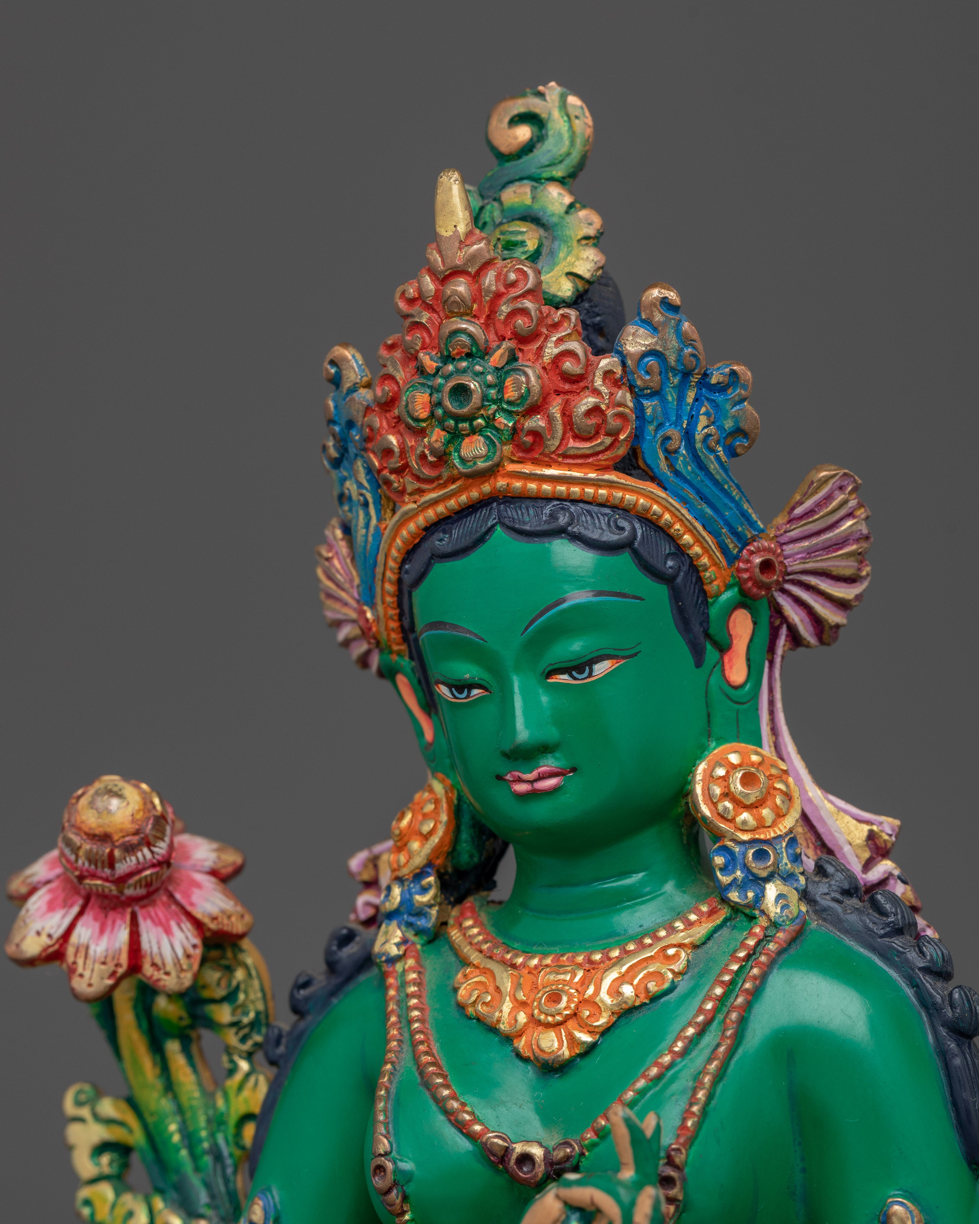Artwork of Green Tara: Mother of Liberation