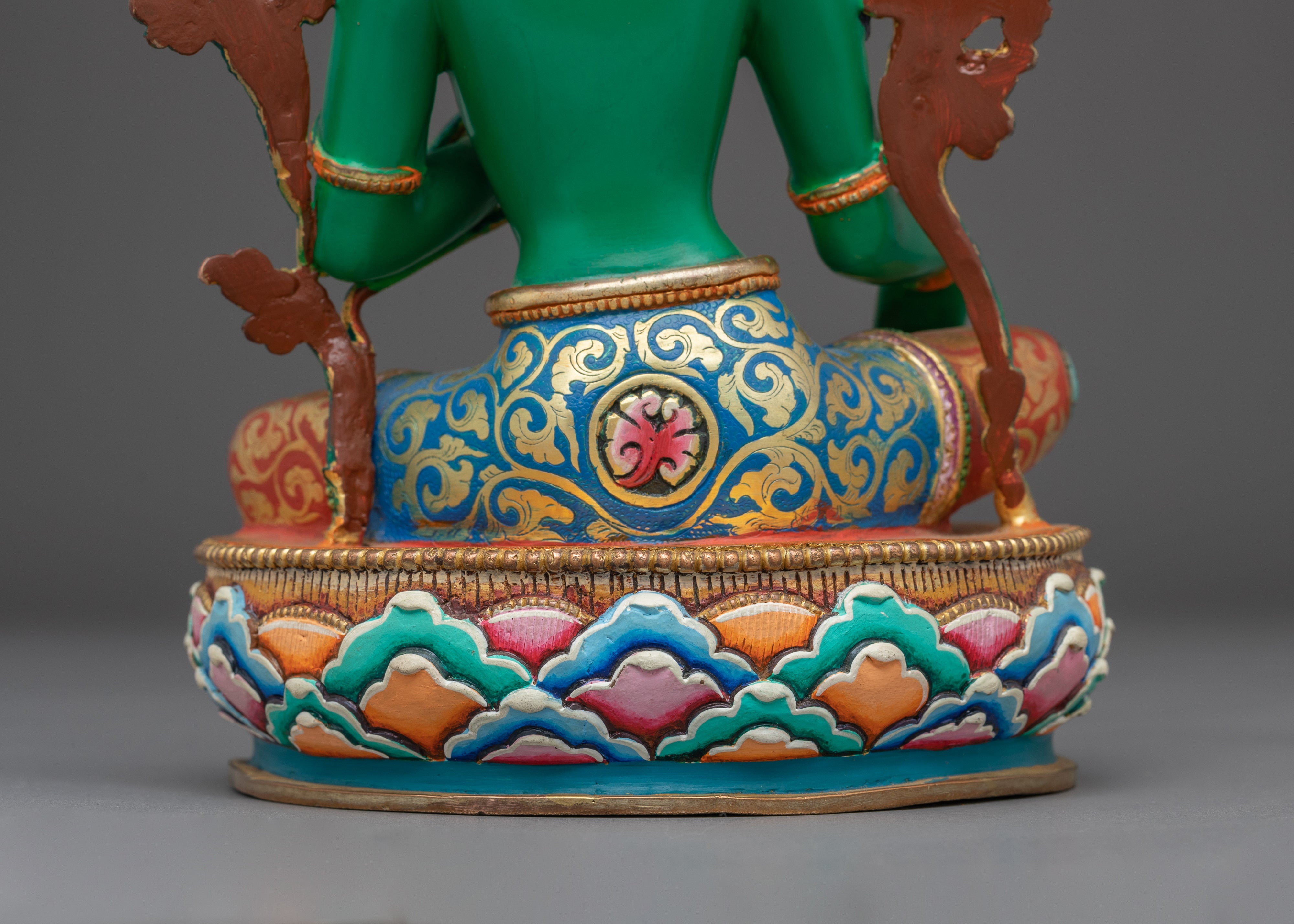 Artwork of Green Tara: Mother of Liberation