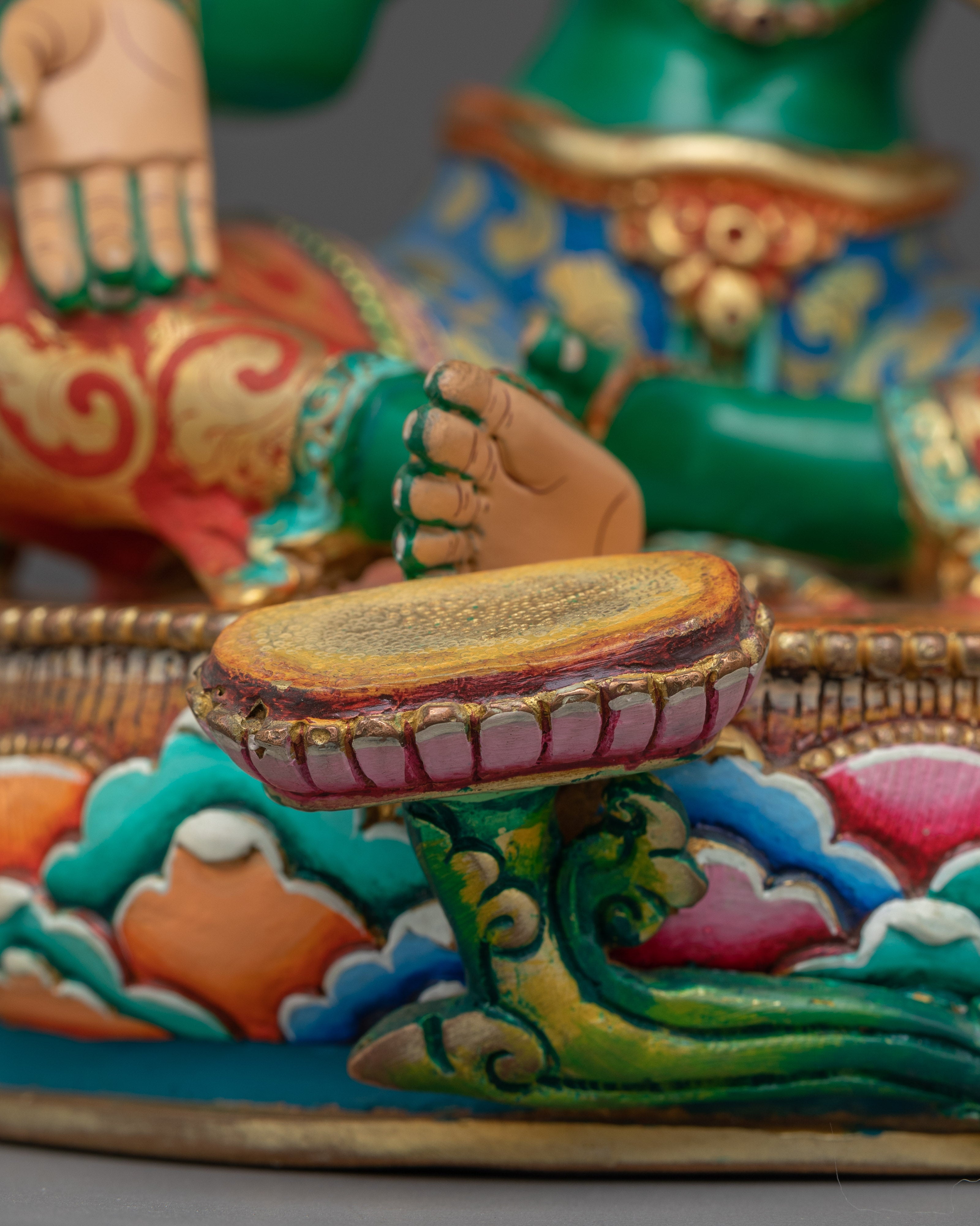 Artwork of Green Tara: Mother of Liberation