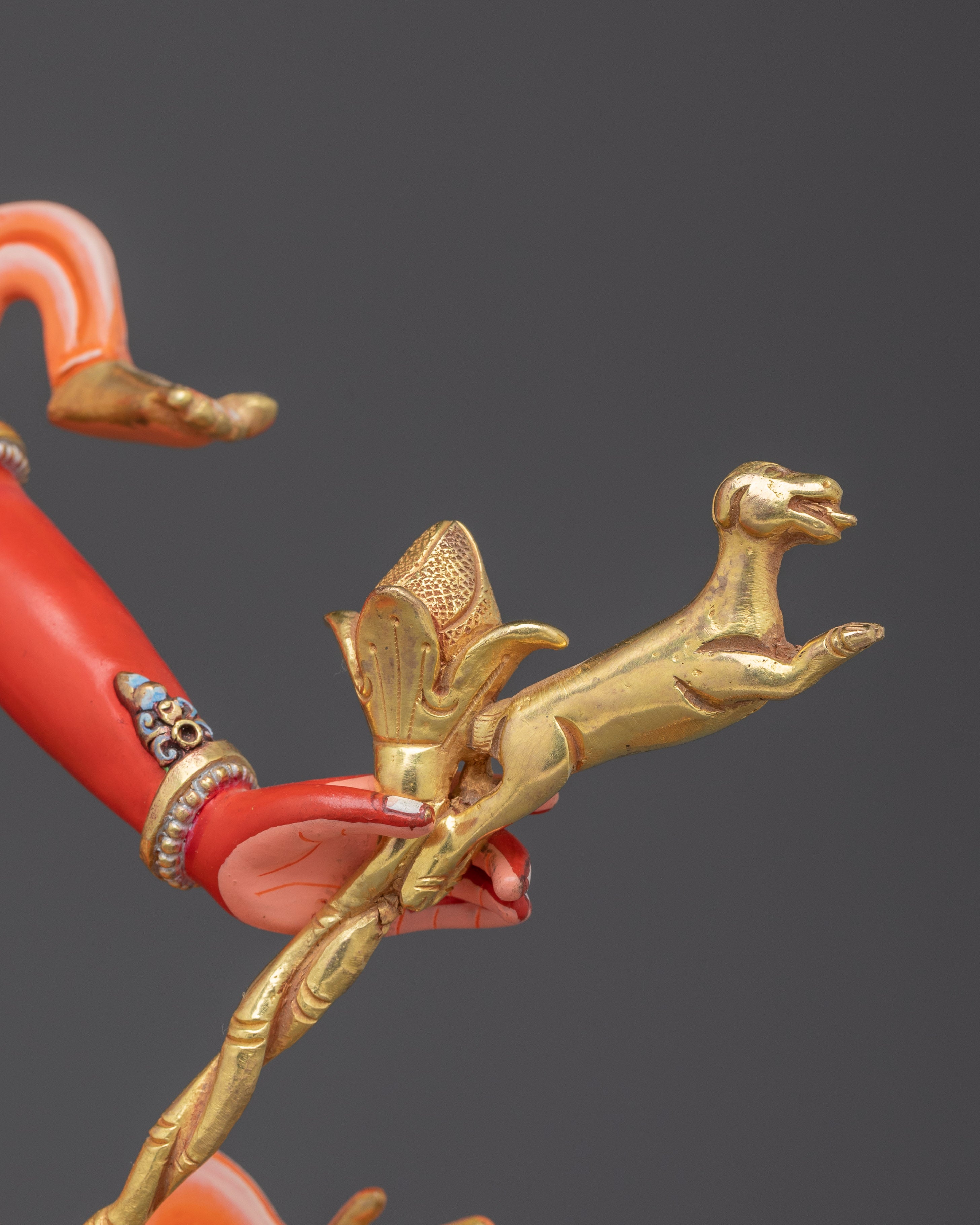 Handmade Ekajati Statue: One-Eyed Tibetan Protector Deity