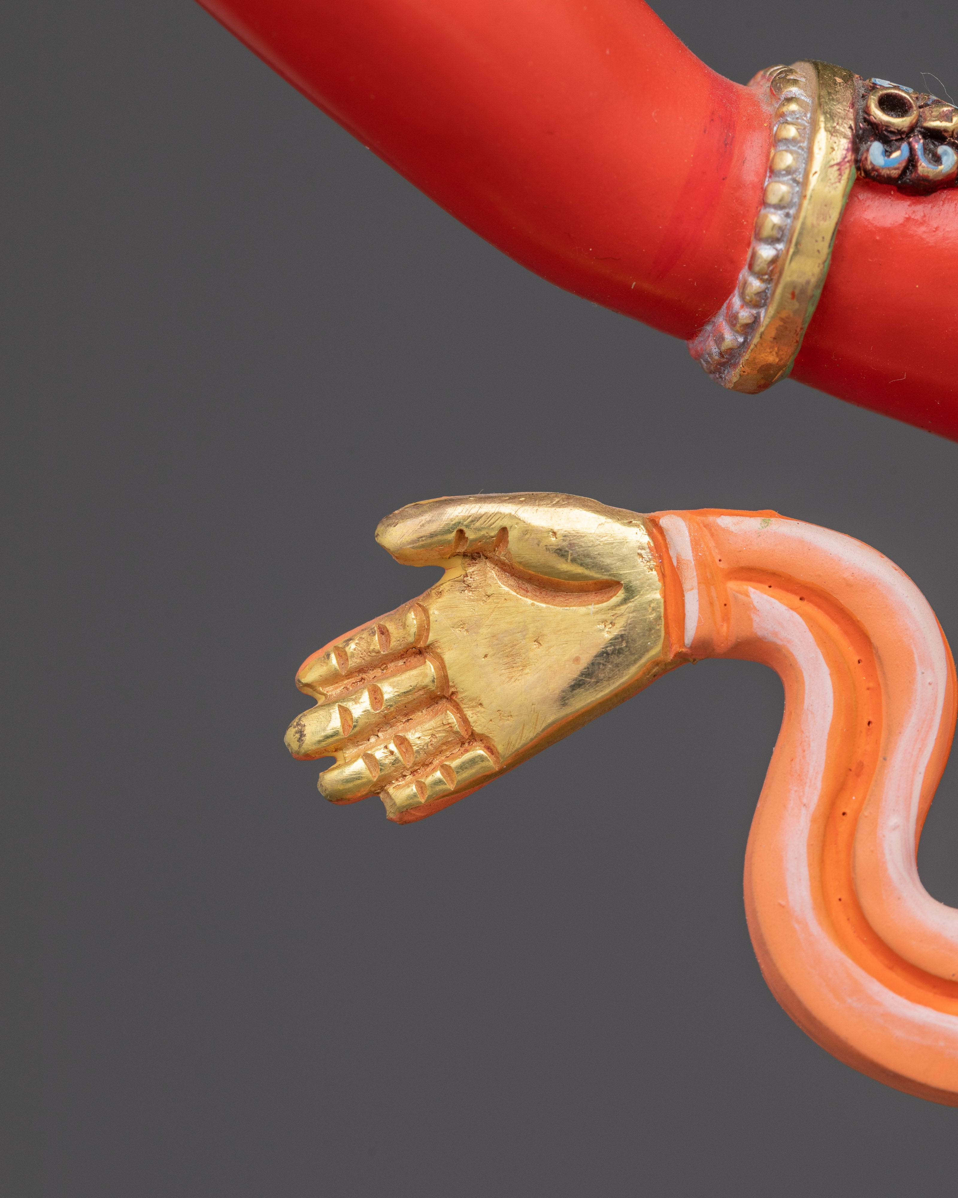 Handmade Ekajati Statue: One-Eyed Tibetan Protector Deity