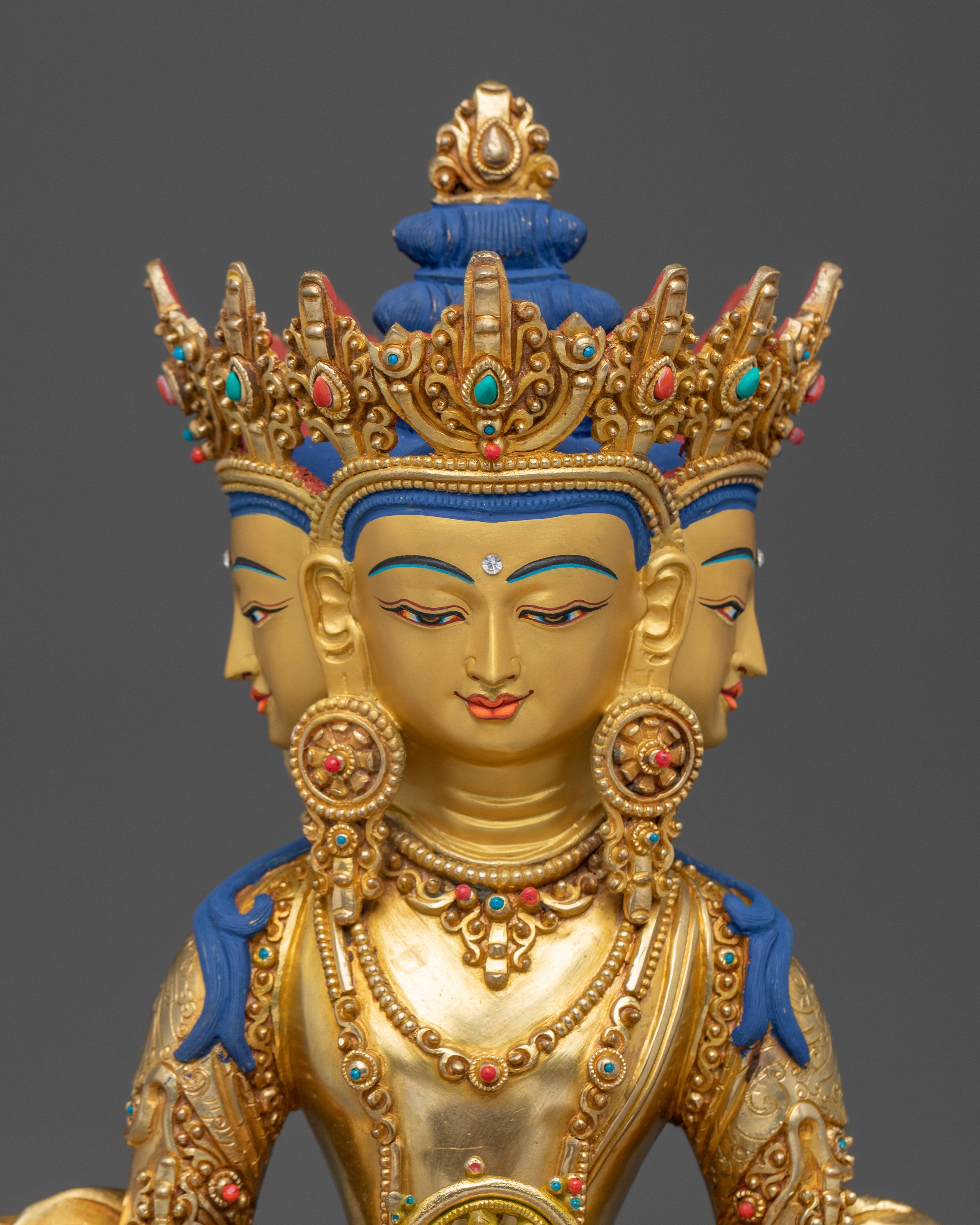 Statue of Vairocana: The Cosmic Buddha