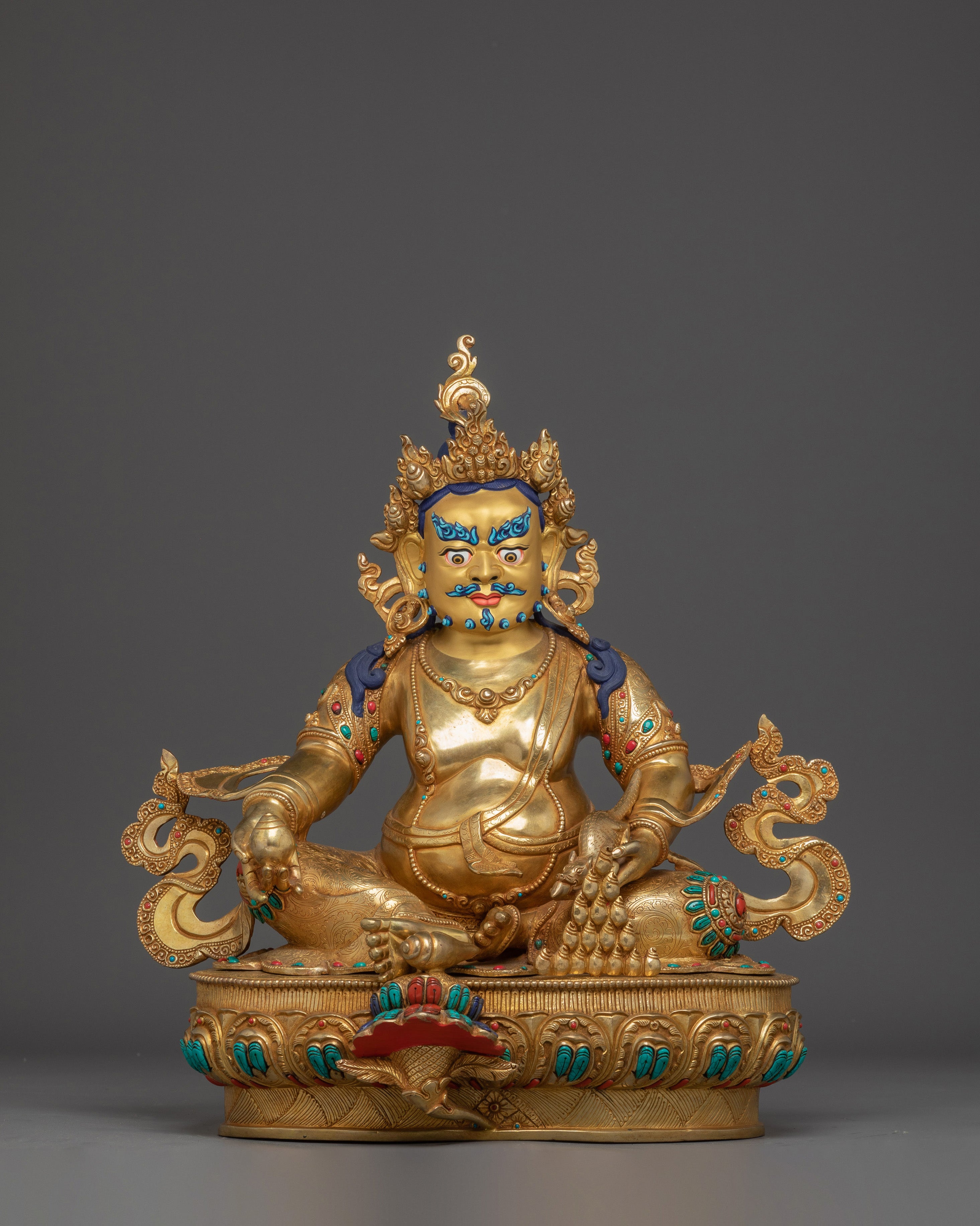 Tibetan Fortune Dzambhala Artwork: Icon of Prosperity