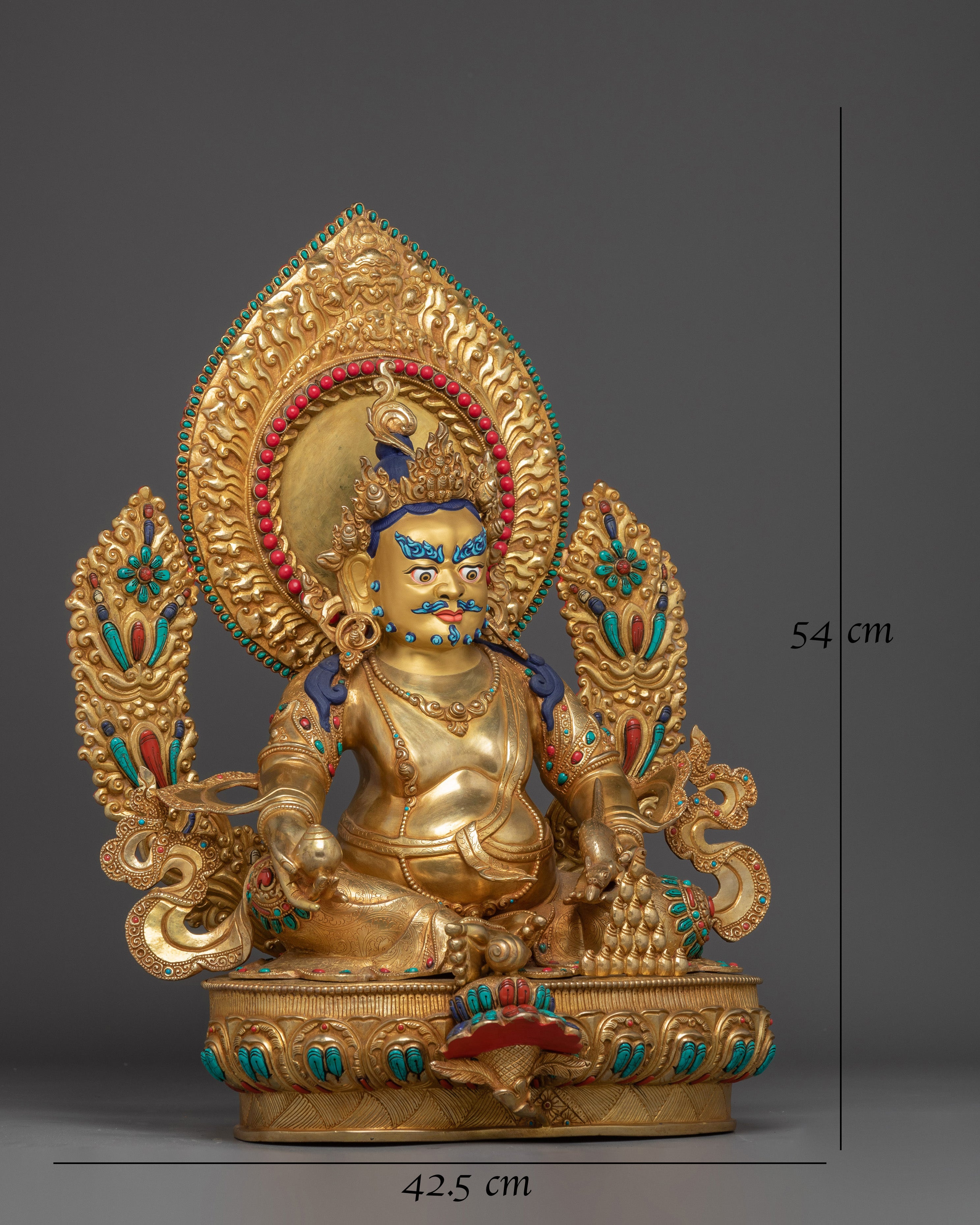 Tibetan Fortune Dzambhala Artwork: Icon of Prosperity