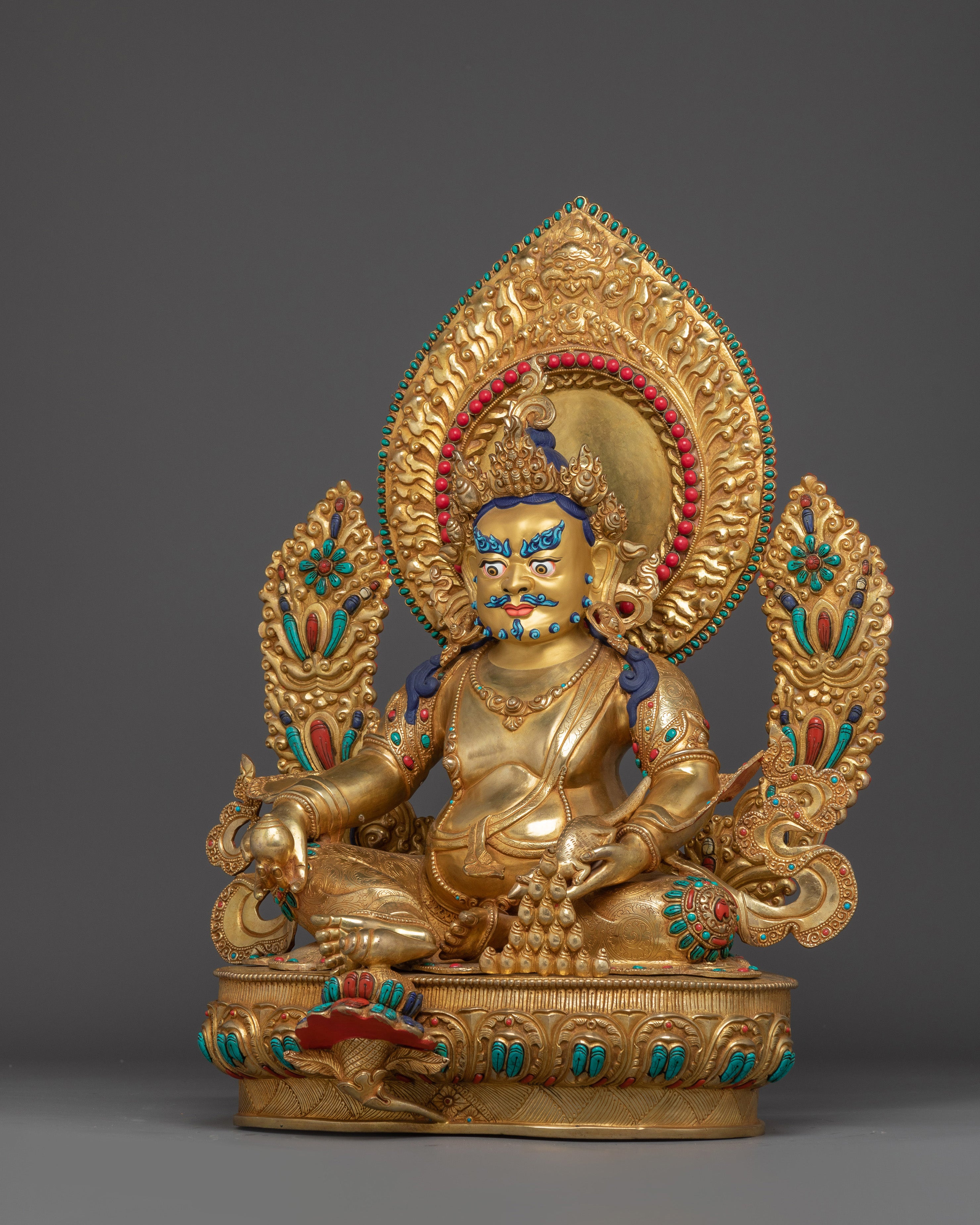 Tibetan Fortune Dzambhala Artwork: Icon of Prosperity