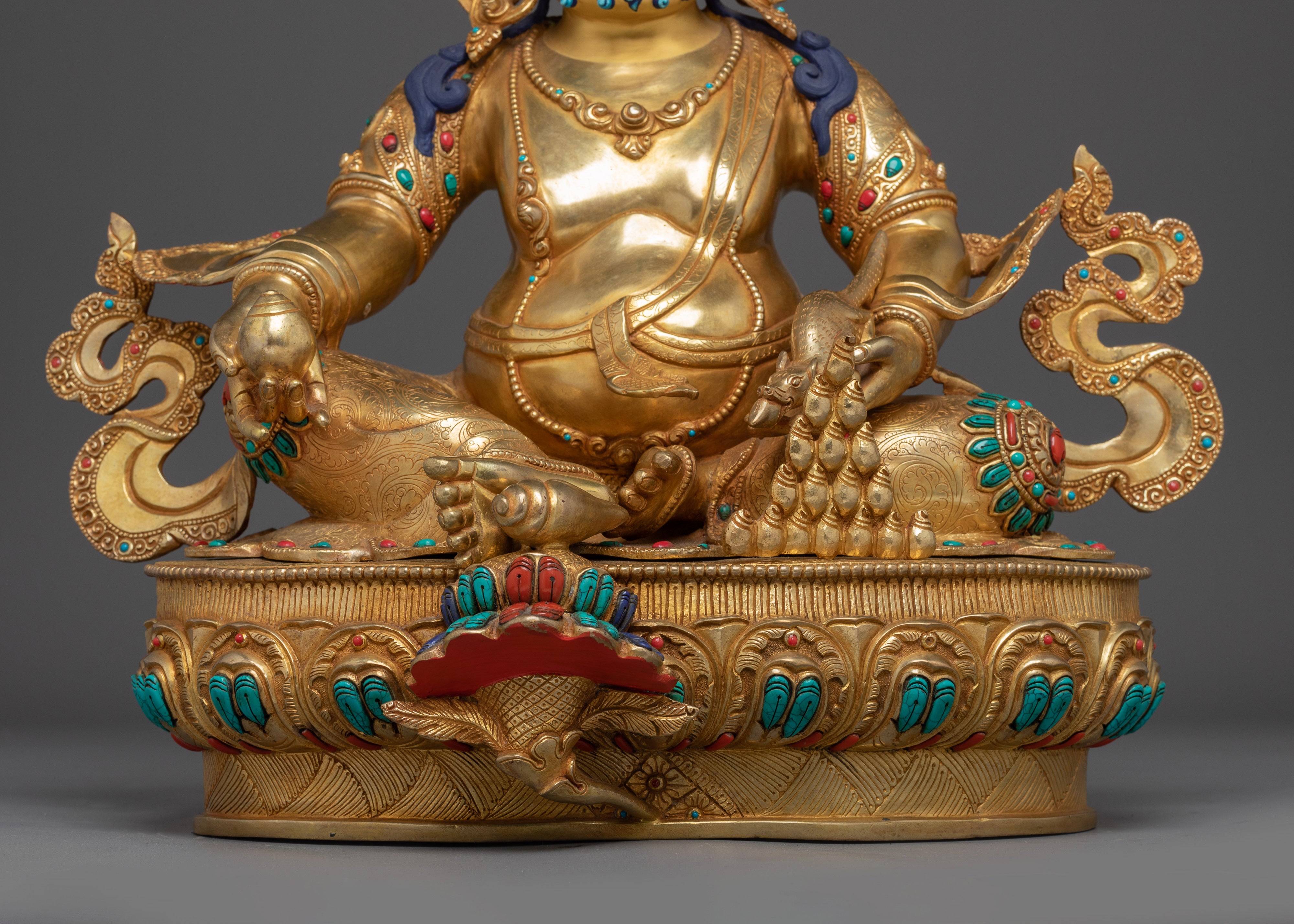 Tibetan Fortune Dzambhala Artwork: Icon of Prosperity