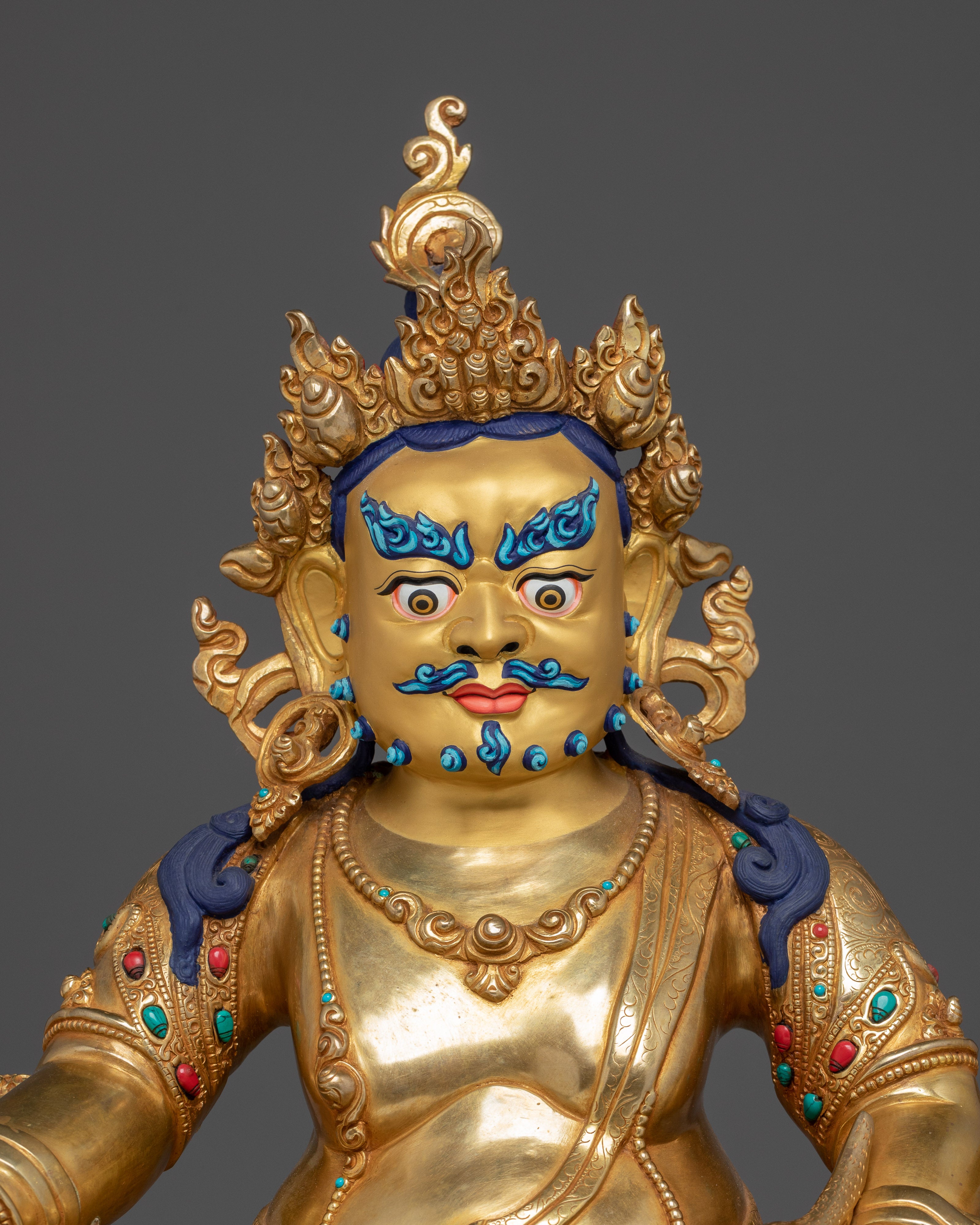 Tibetan Fortune Dzambhala Artwork: Icon of Prosperity