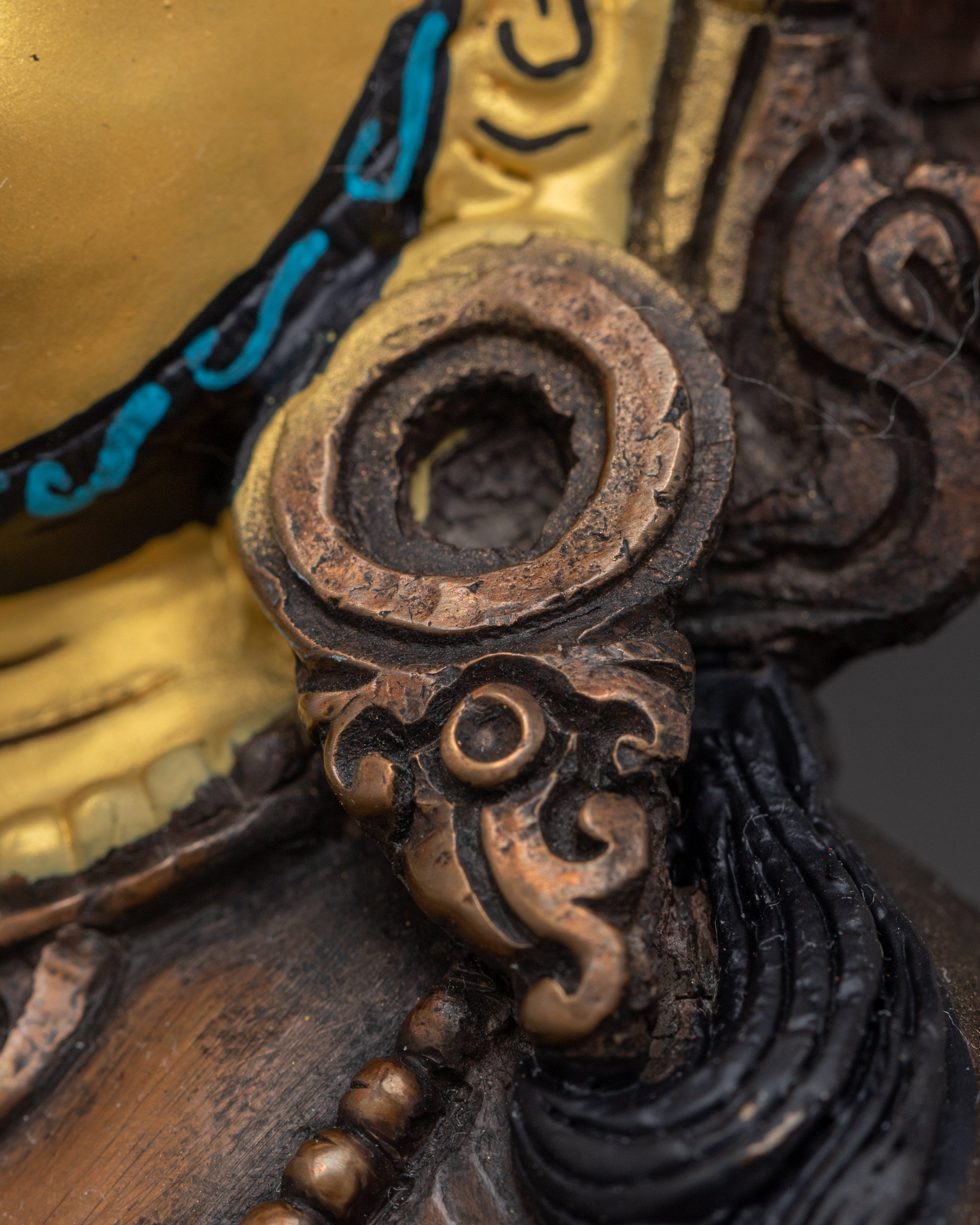 8.7 Inch Dzambhala Statue | Nepali Himalayan Art