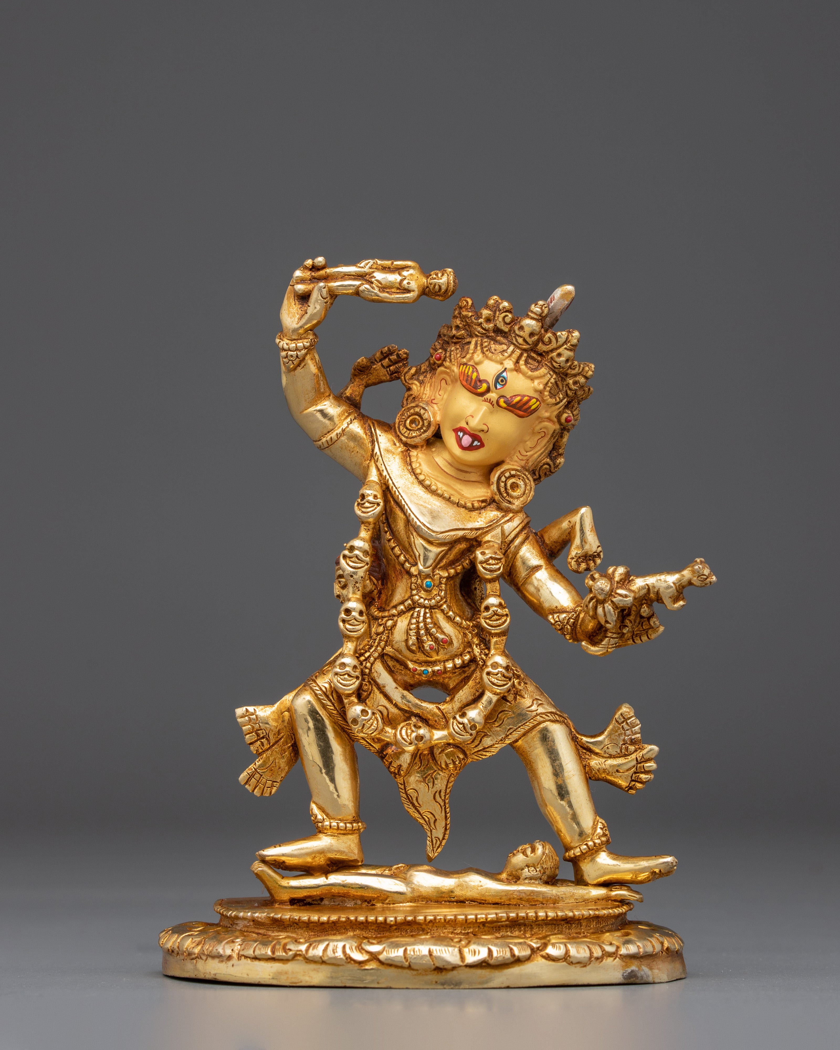 Ekajati Art in 24K Gold | Symbol of Singular Power and Protection