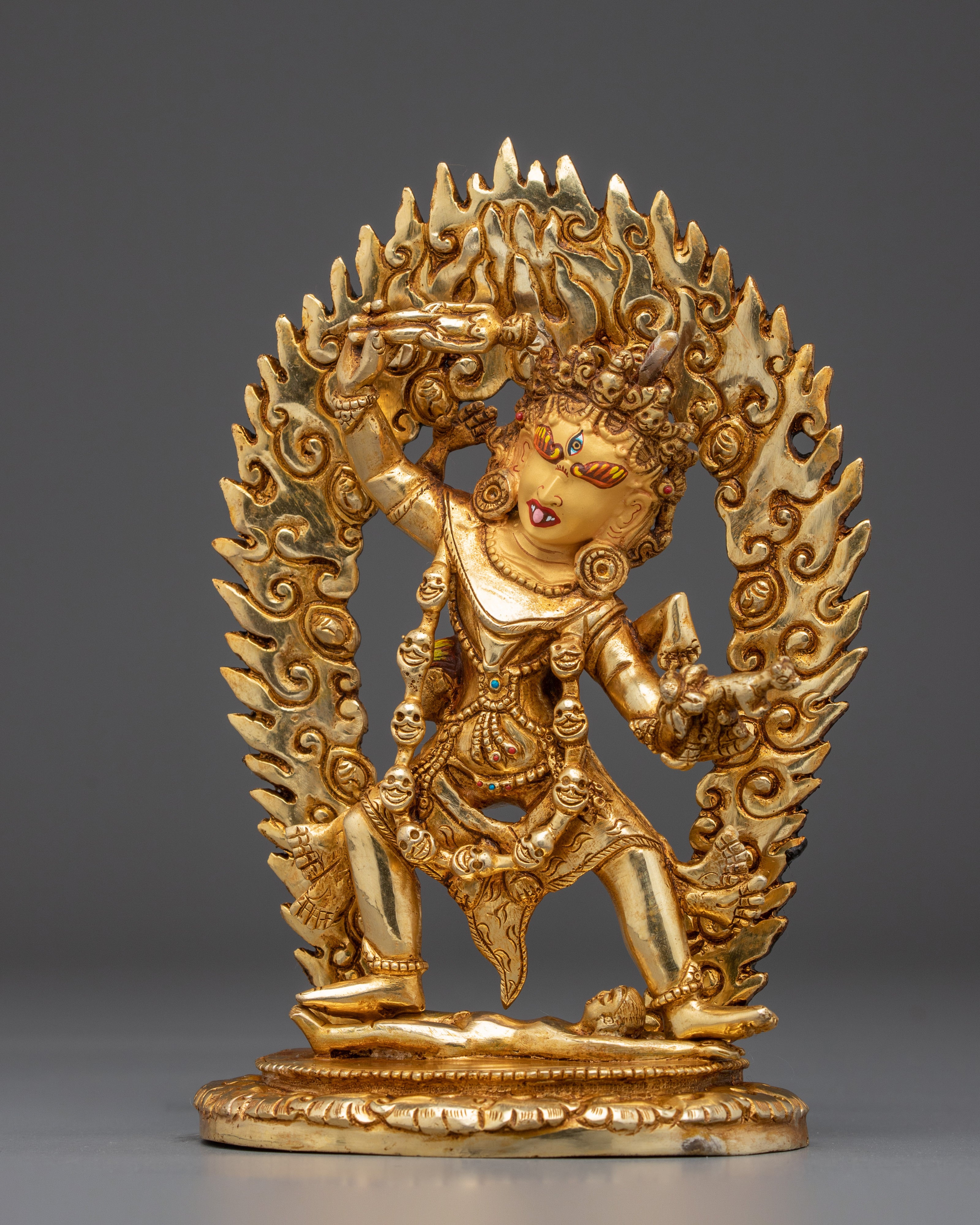 Ekajati Art in 24K Gold | Symbol of Singular Power and Protection