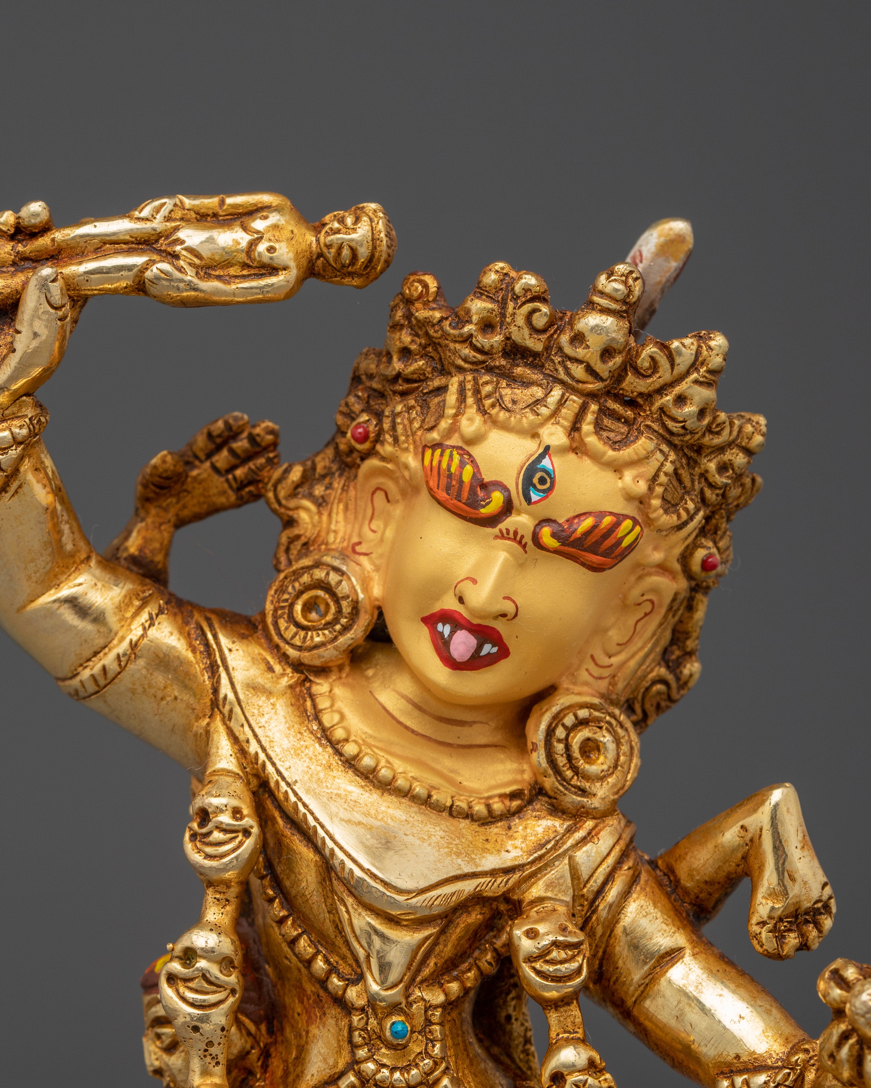 Ekajati Art in 24K Gold | Symbol of Singular Power and Protection