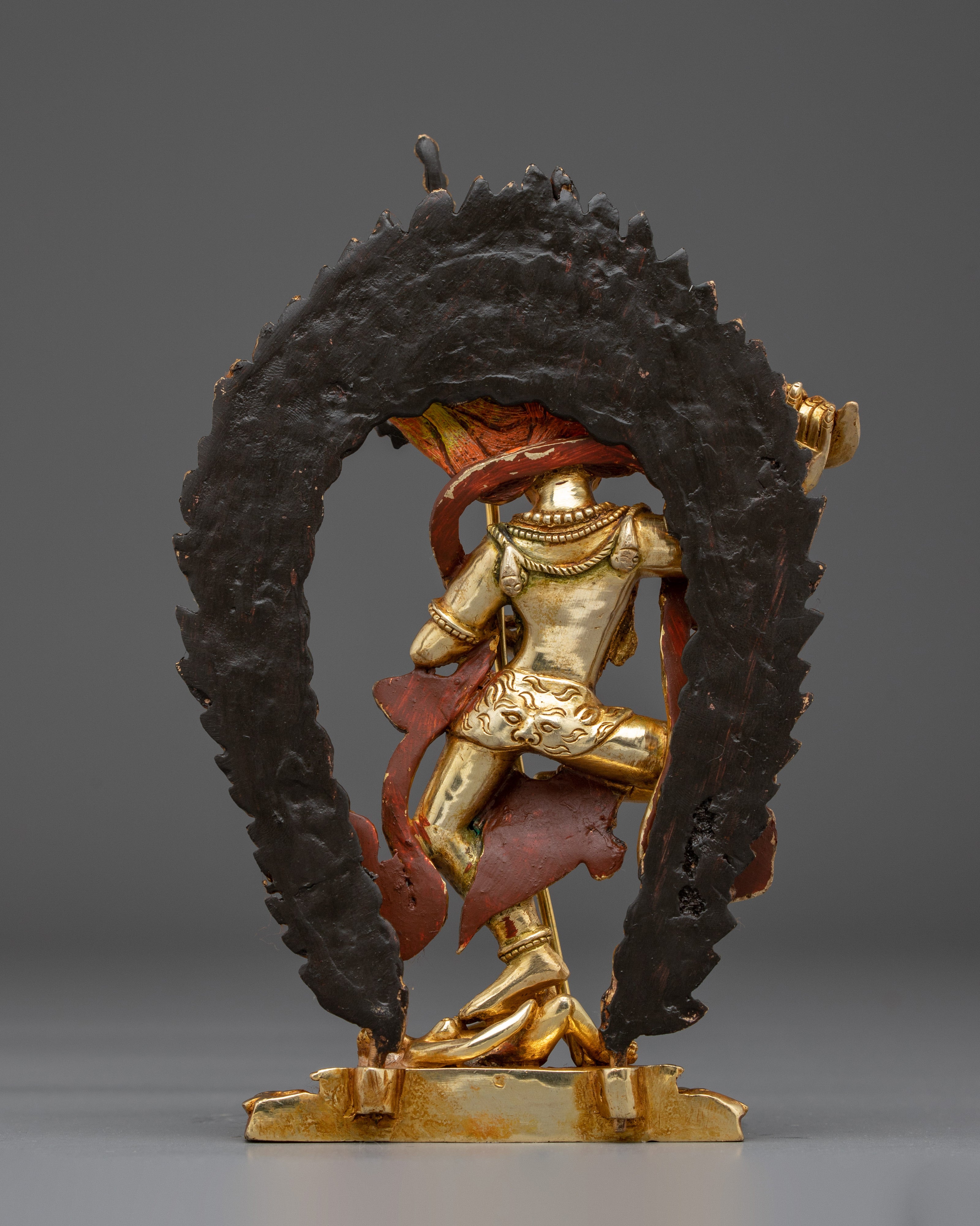 Lion-Faced Dakini Simhamukha Art | Fierce Protector and Dharma Defender