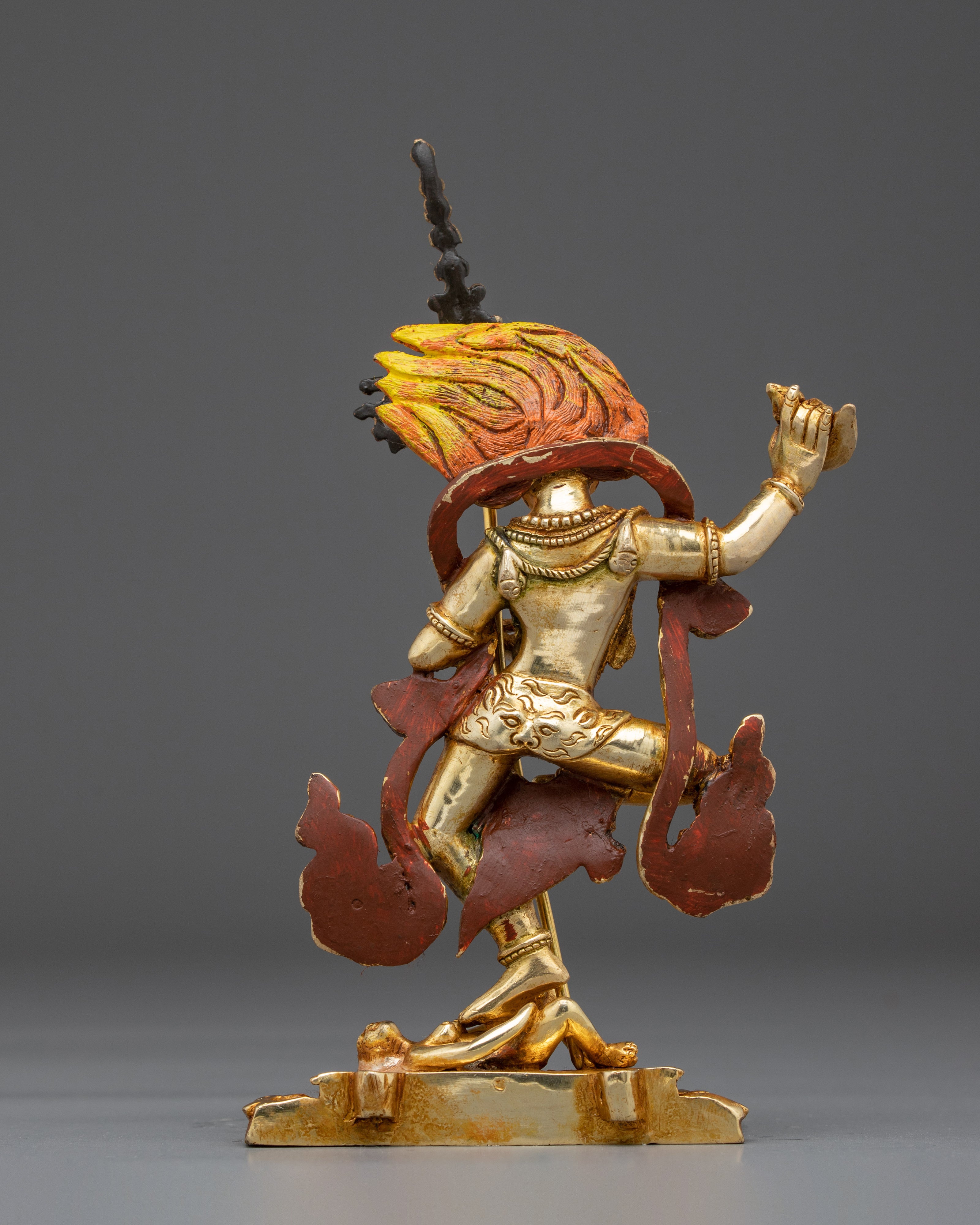 Lion-Faced Dakini Simhamukha Art | Fierce Protector and Dharma Defender