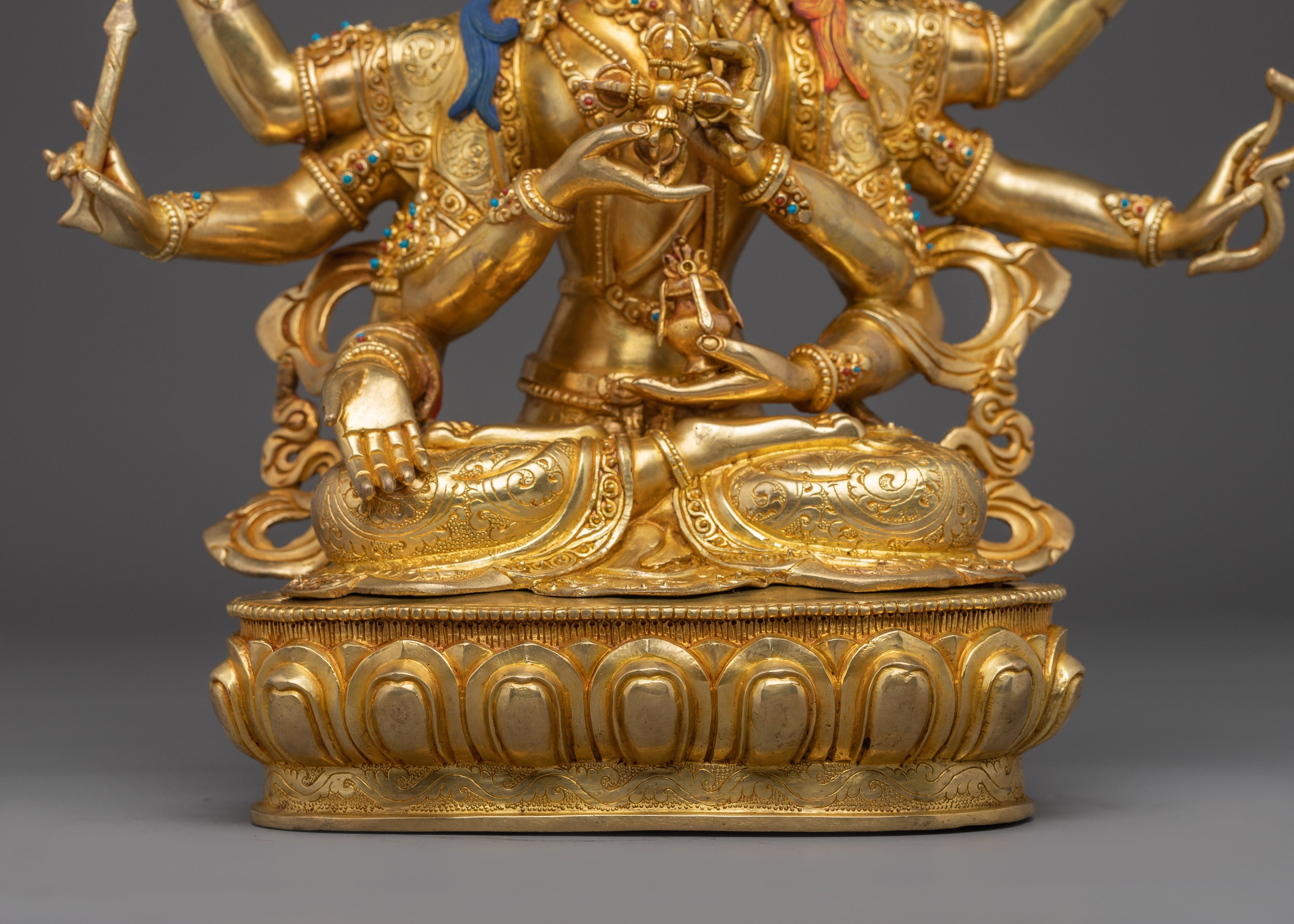 Handmade Sculpture of Buddhist Healing Goddess Namgyalma