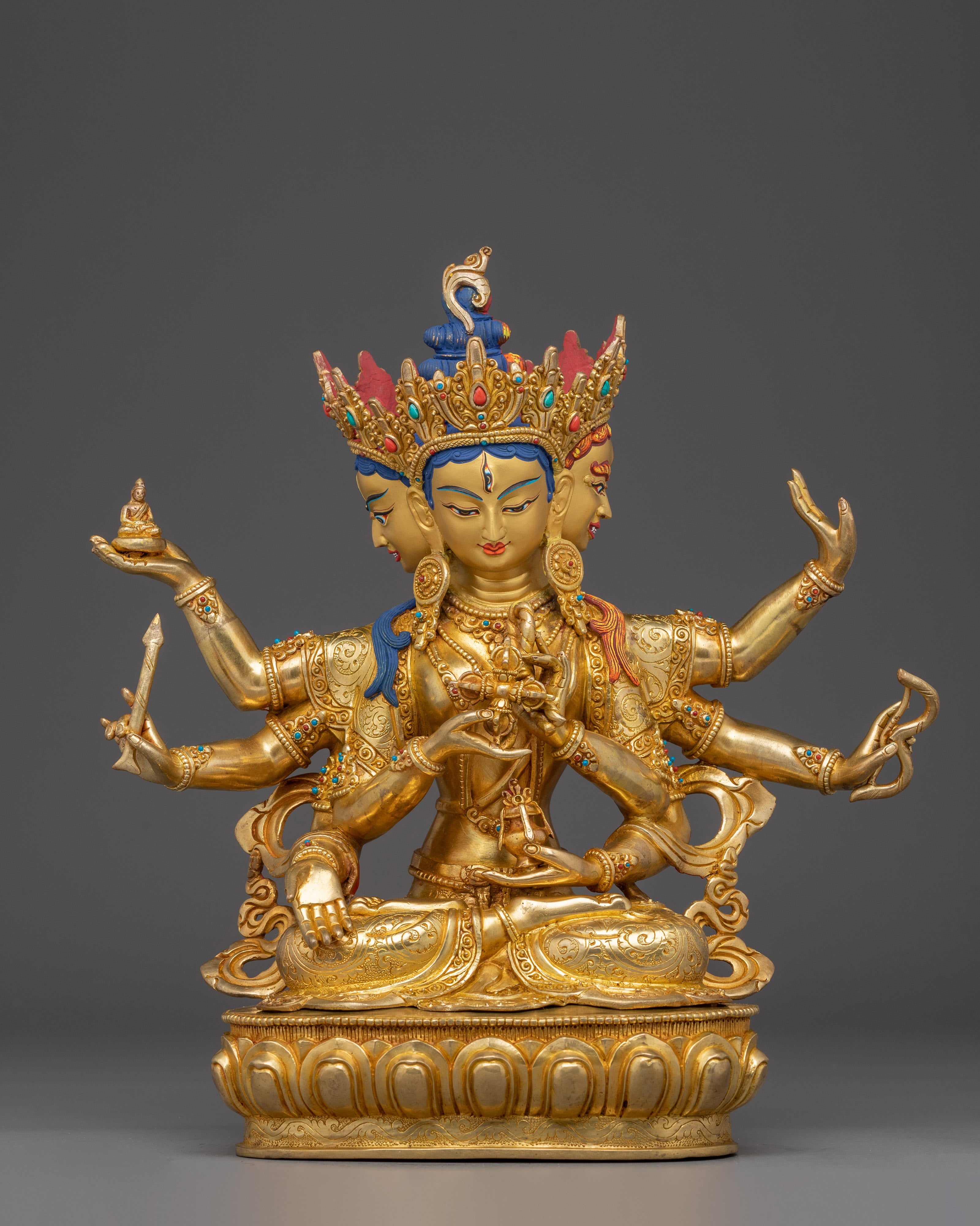 Sculpture of Buddhist Healing Goddess Namgyalma
