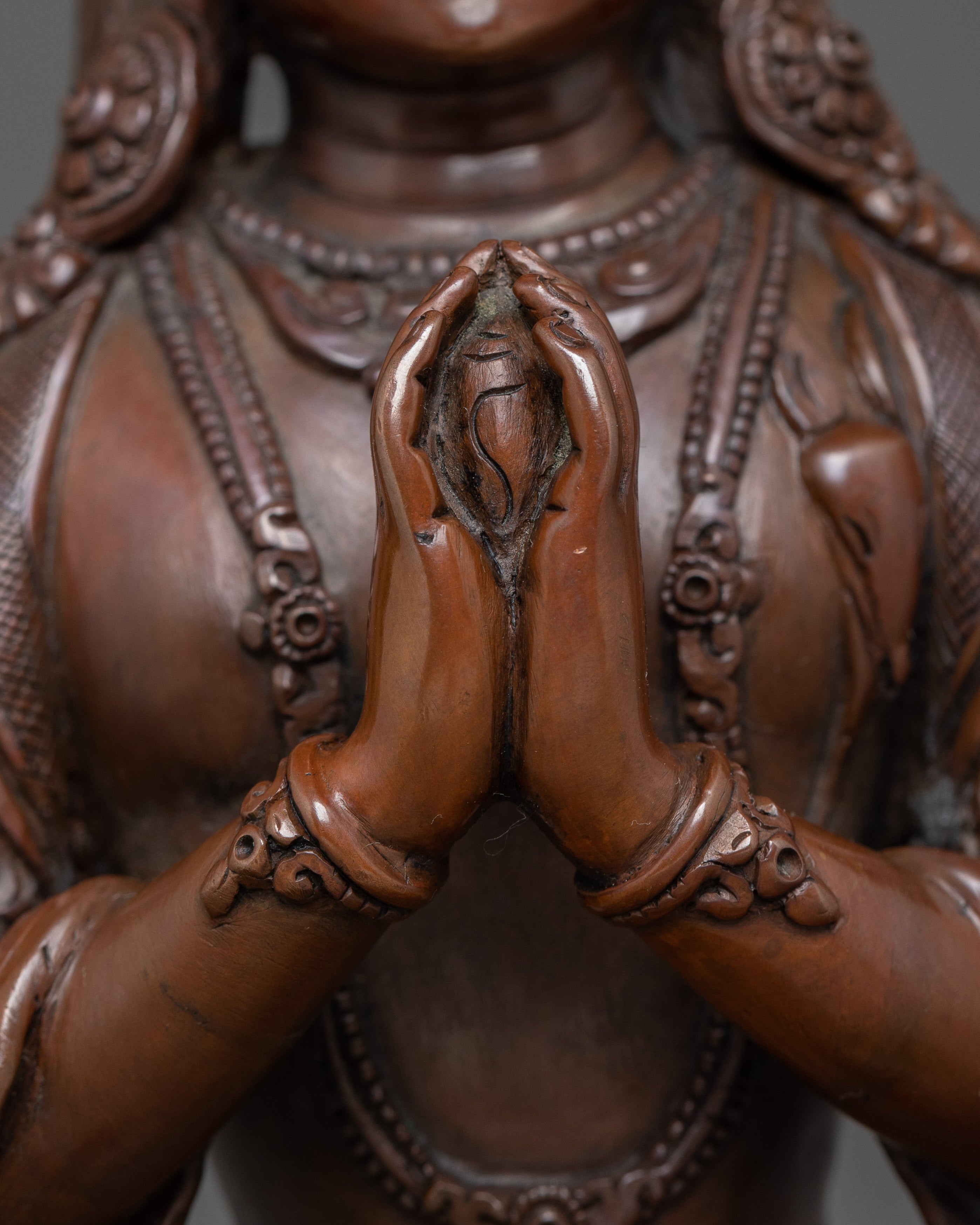 Bodhisattva of Compassion Chenrezig Handmade Statue