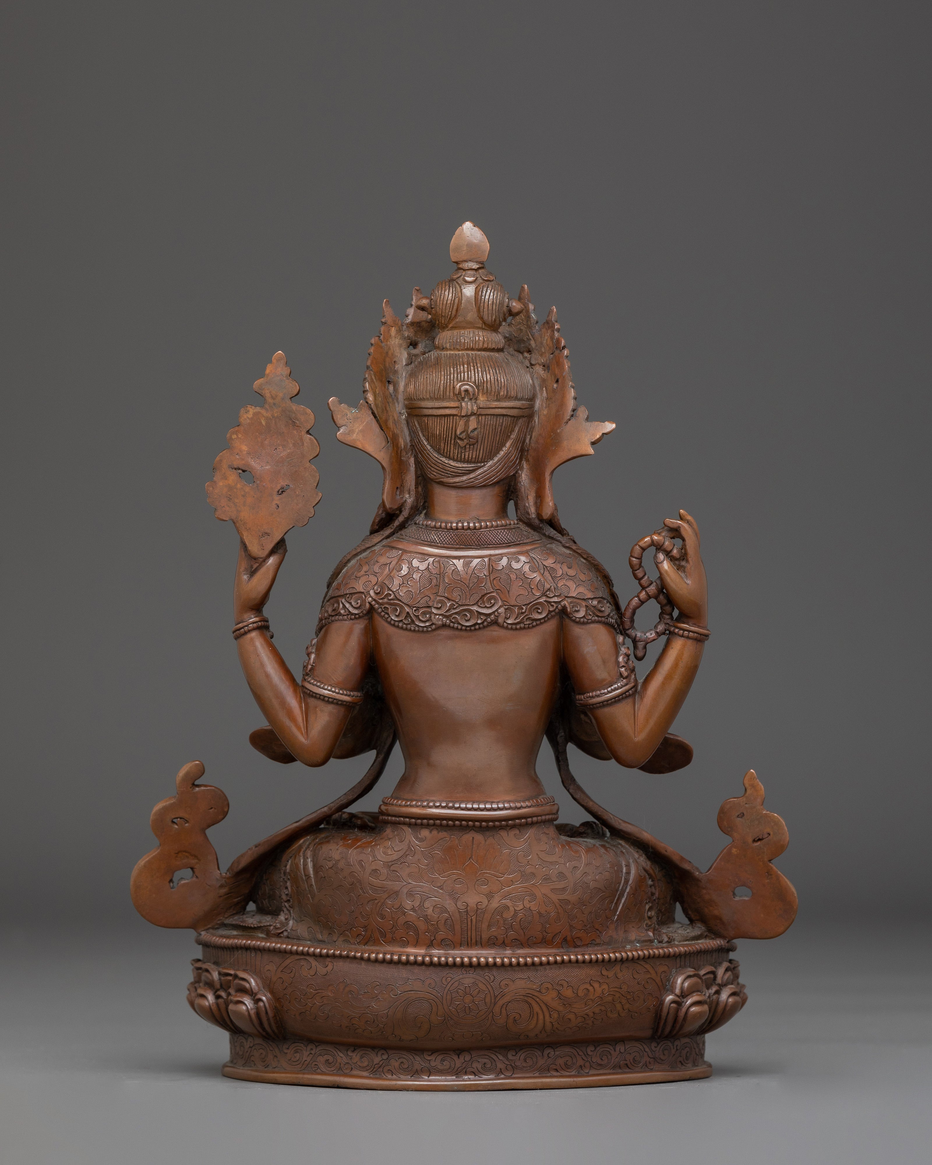 Bodhisattva of Compassion Chenrezig Handmade Statue