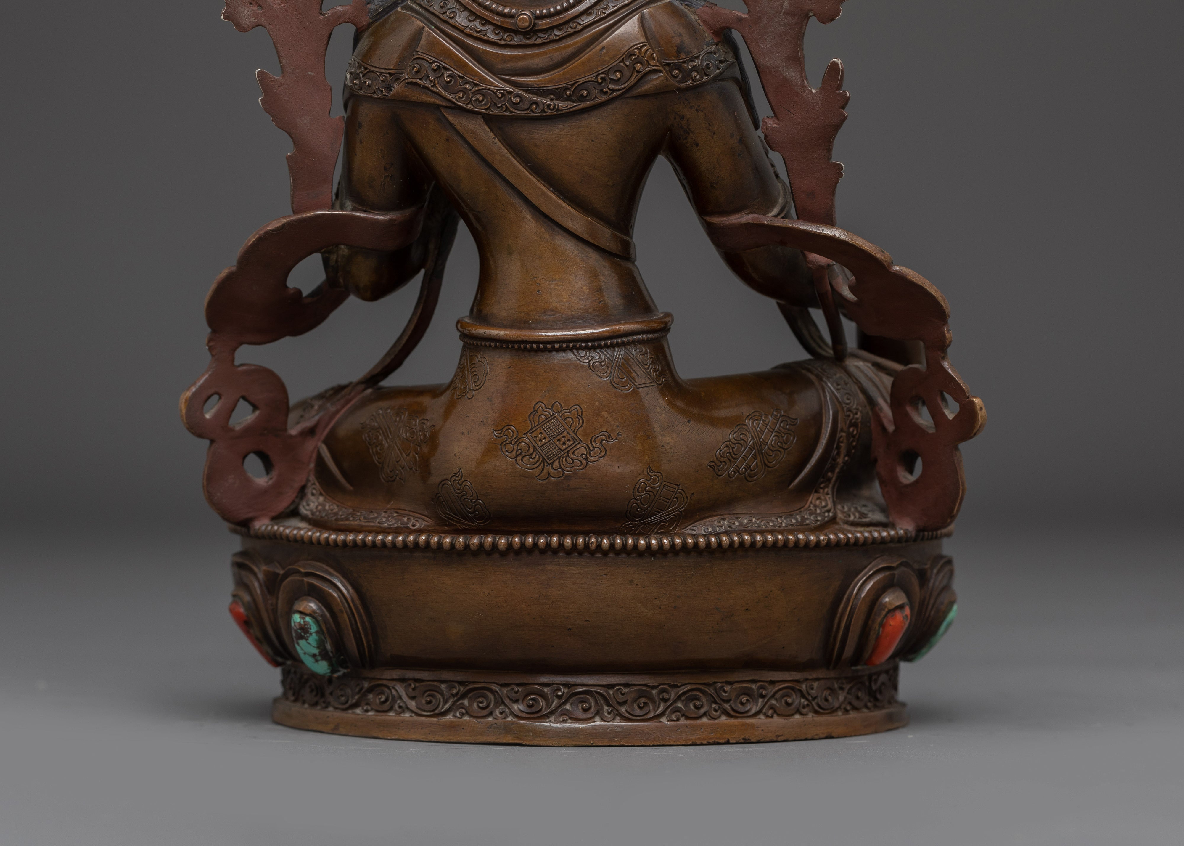 Sculpture of Green Tara: Mother of Liberation