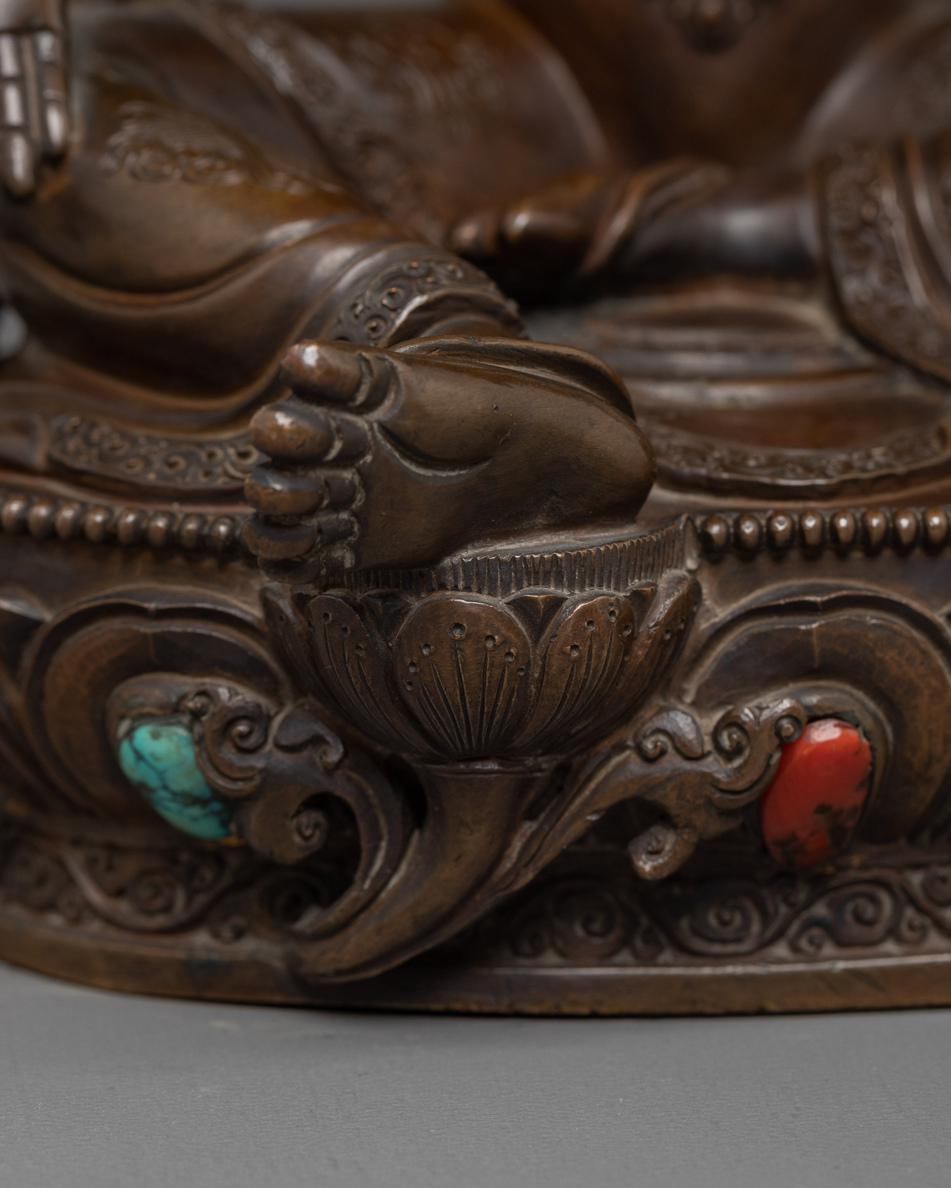 Sculpture of Green Tara: Mother of Liberation