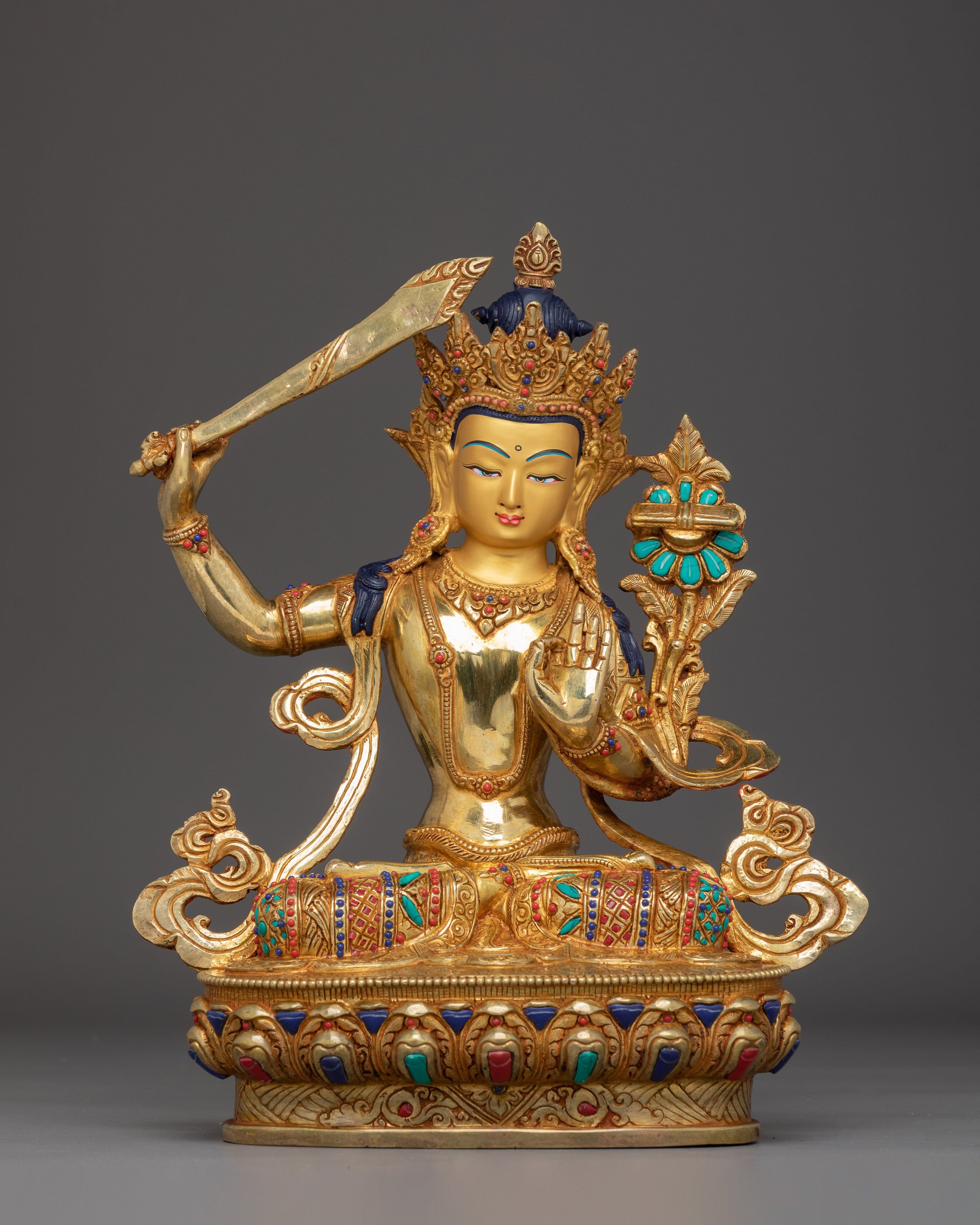 Bodhisattva Manjushri Art: The Supreme Wisdom