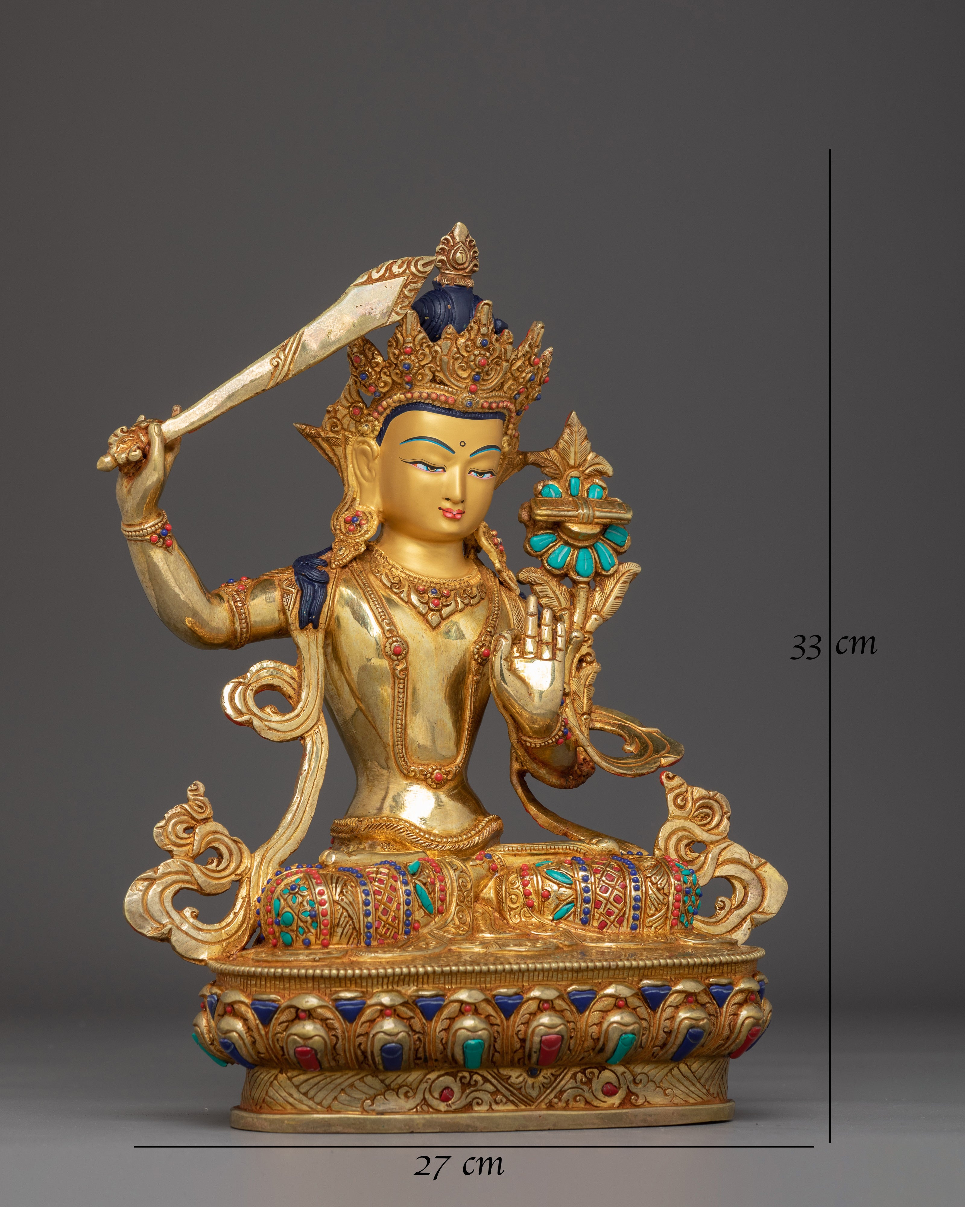 Bodhisattva Manjushri Art: The Supreme Wisdom