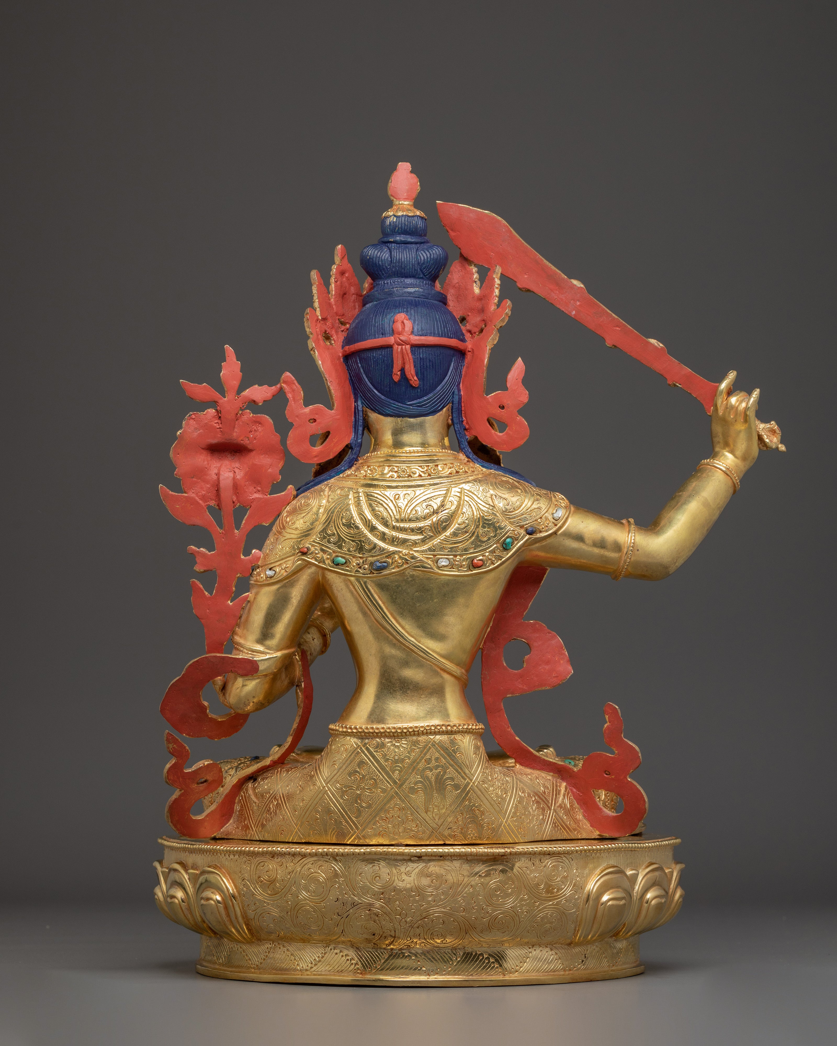 Manjushri Statue: Supreme Wisdom Deity