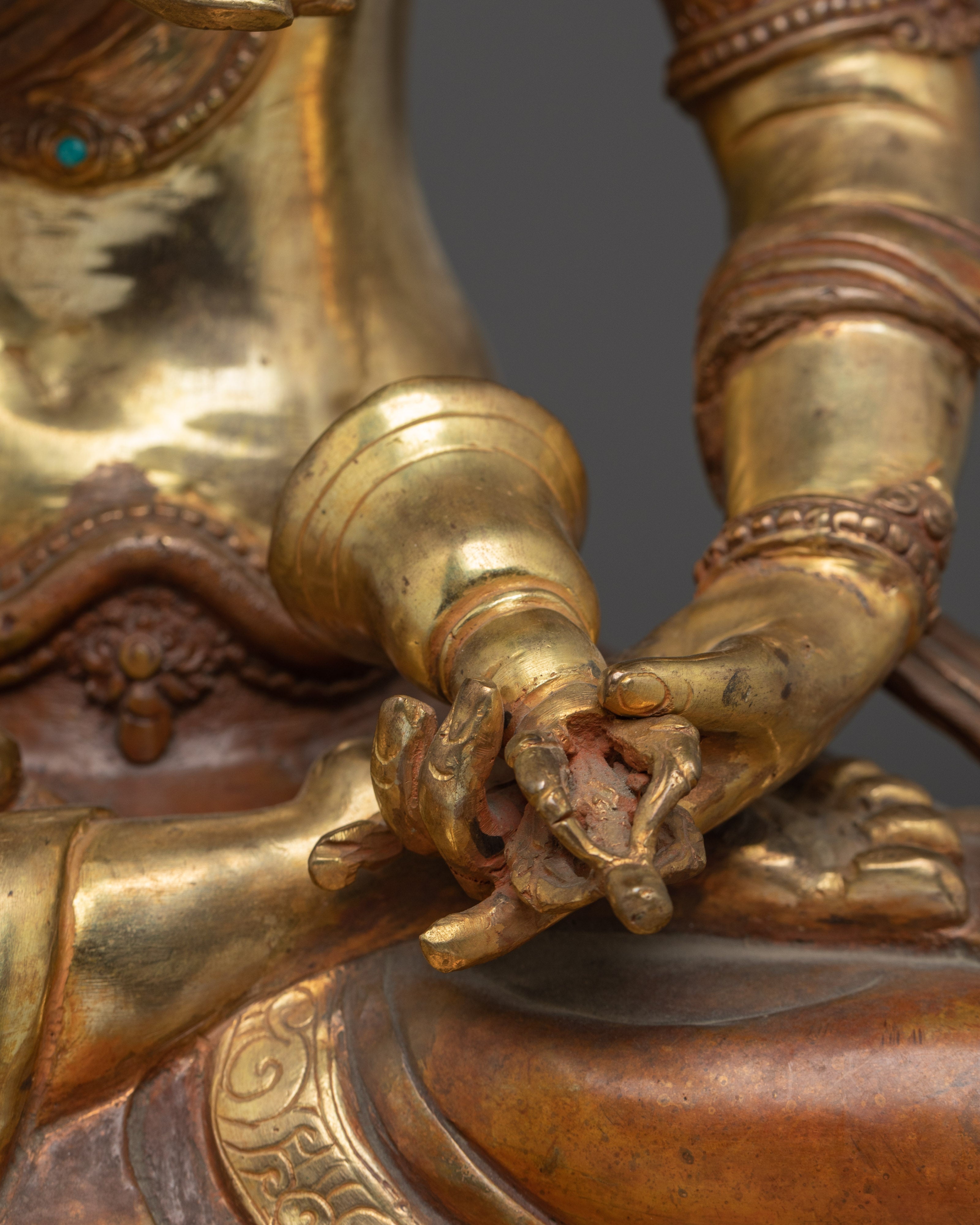 Handcrafted Dorje Sempa Figurine: The Deity of Ultimate Purification