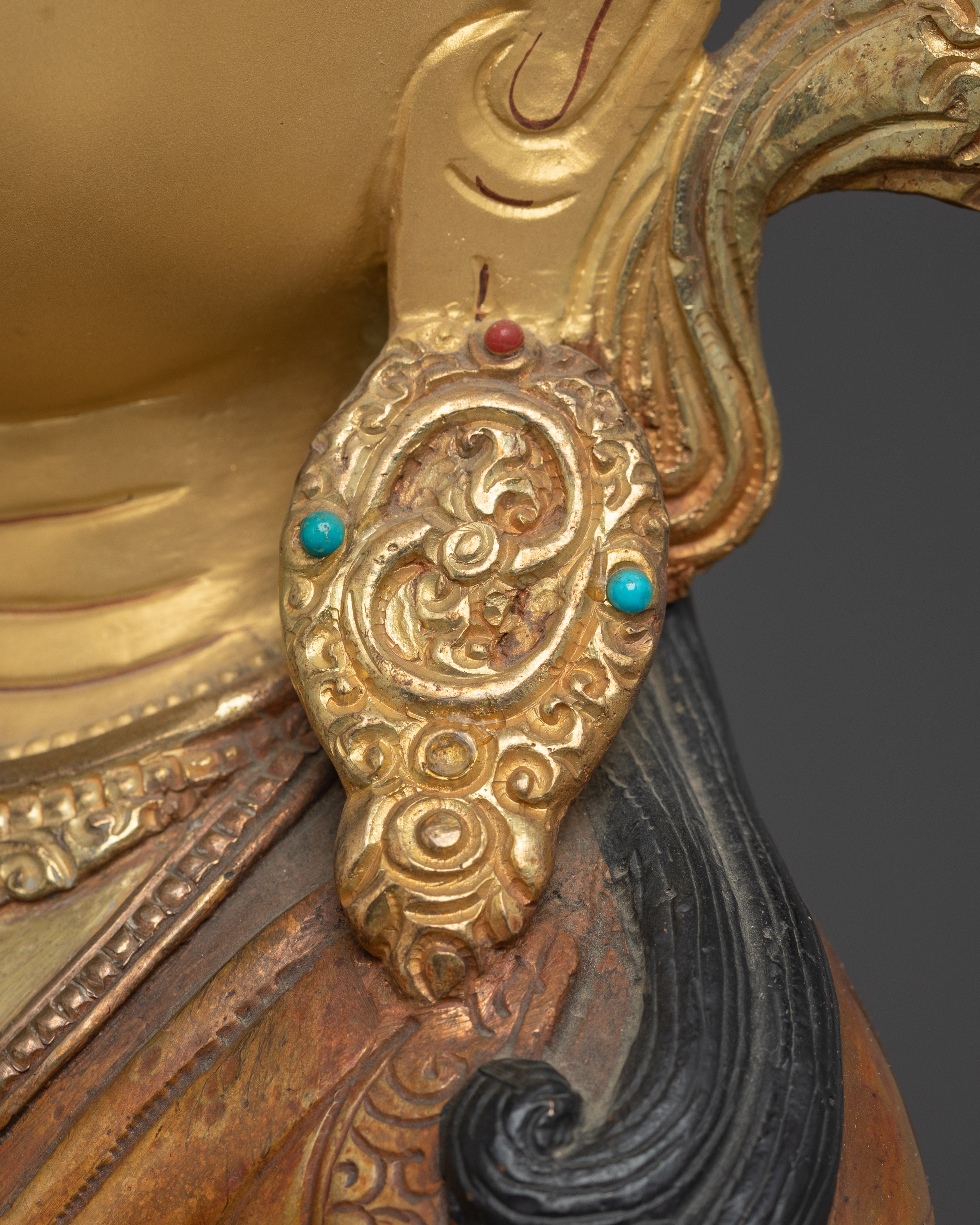 Handcrafted Dorje Sempa Figurine: The Deity of Ultimate Purification