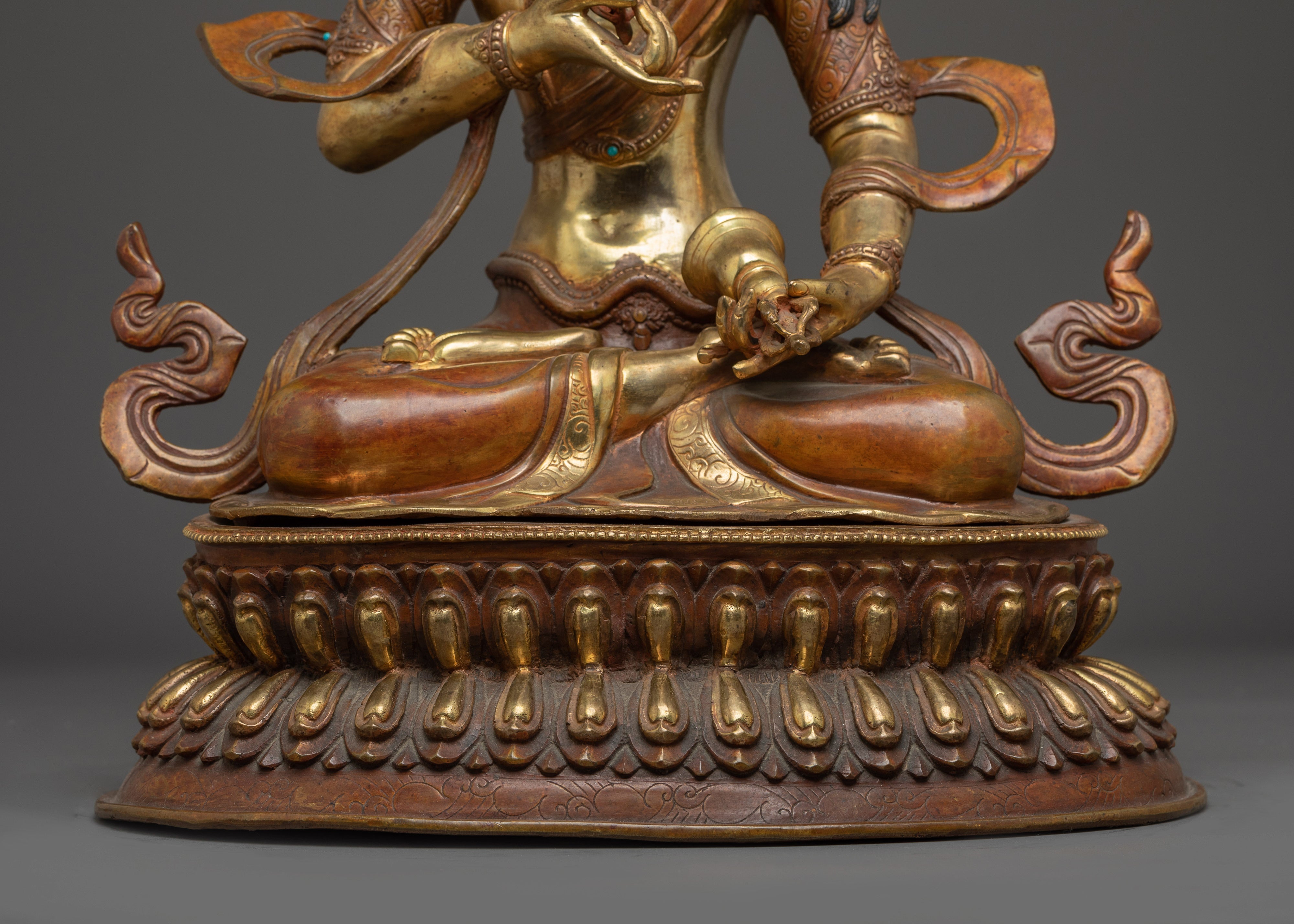 Handcrafted Dorje Sempa Figurine: The Deity of Ultimate Purification