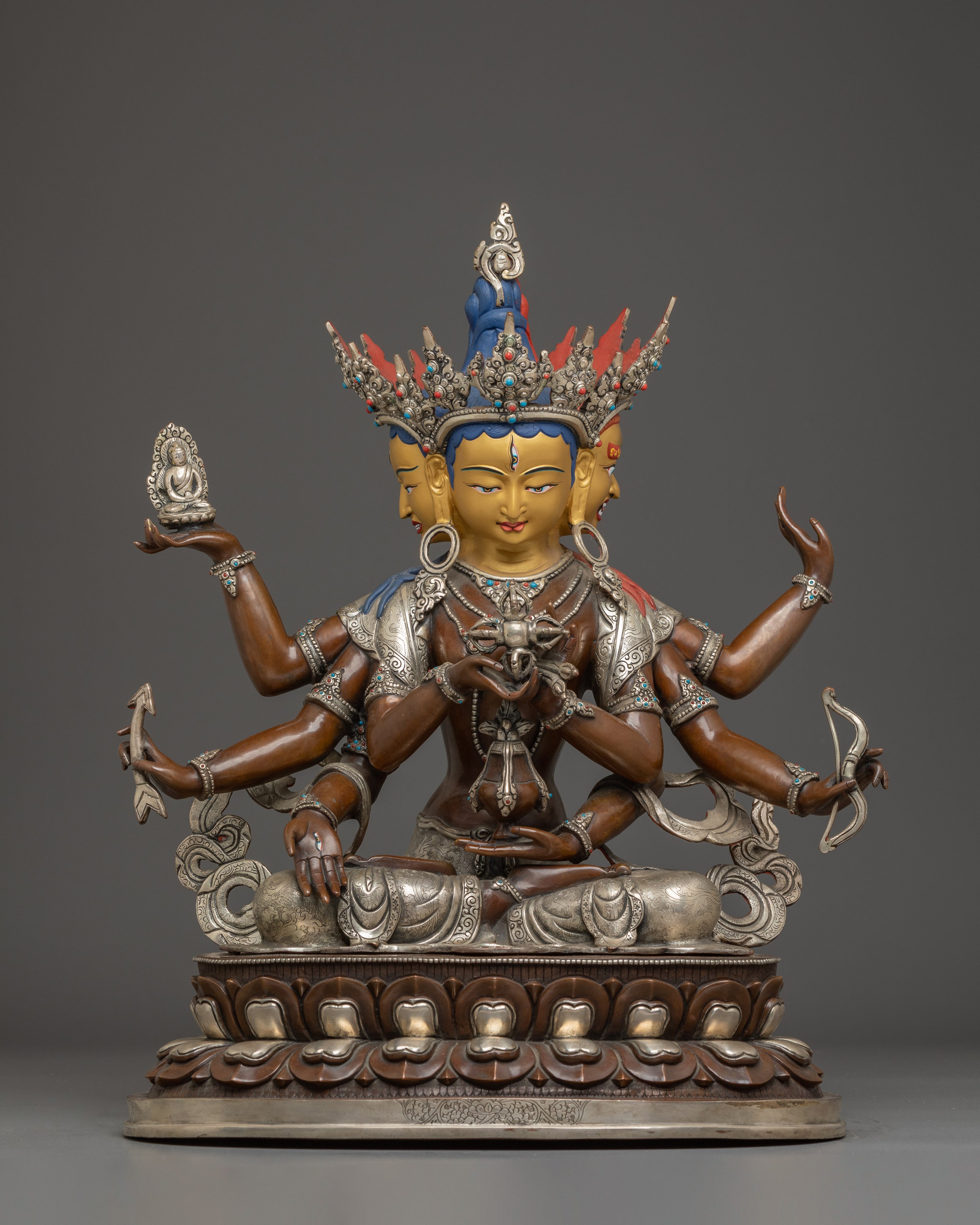 Statue of Namgyalma: Healing Goddess Ushnishavijaya