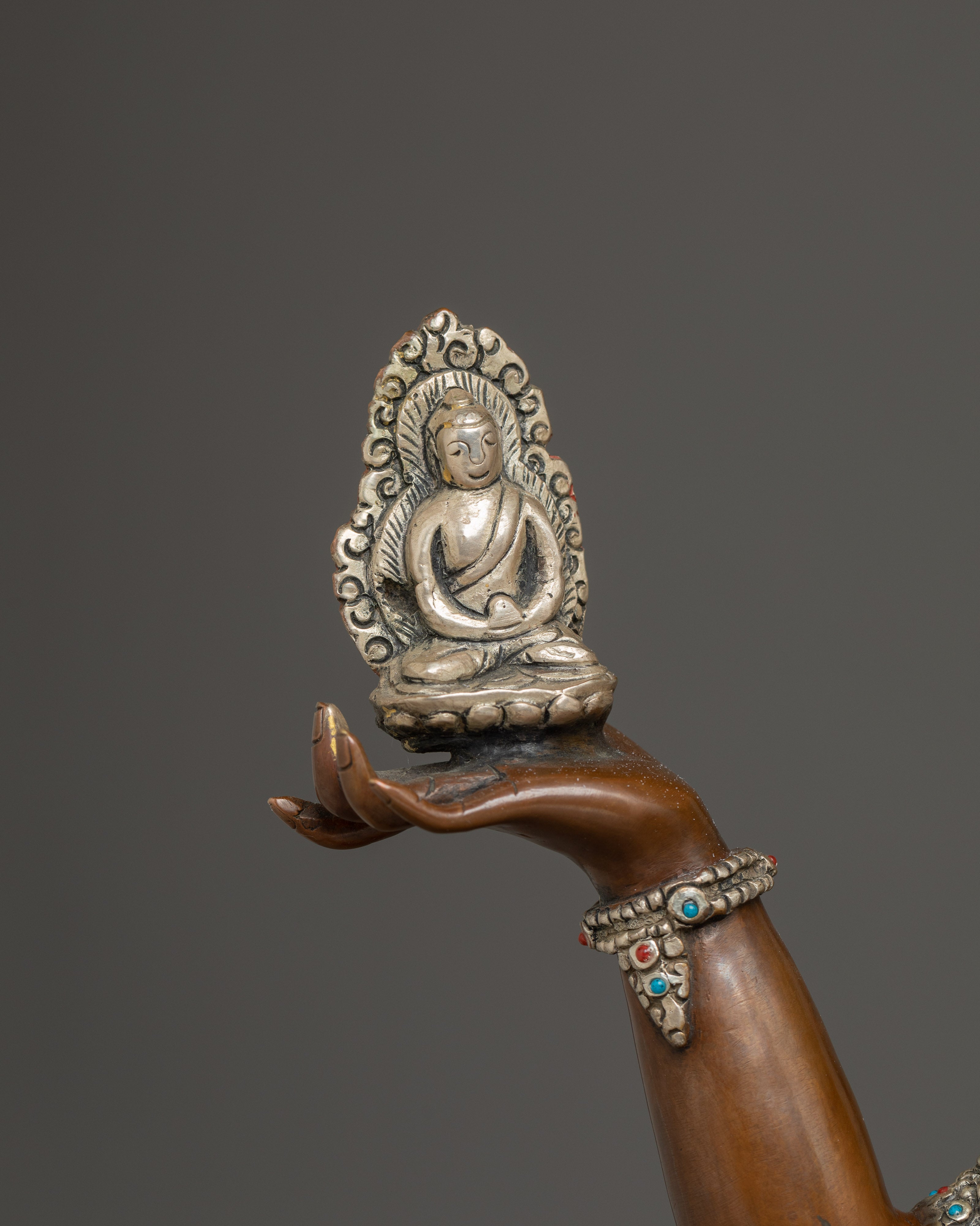 Statue of Namgyalma: Healing Goddess Ushnishavijaya