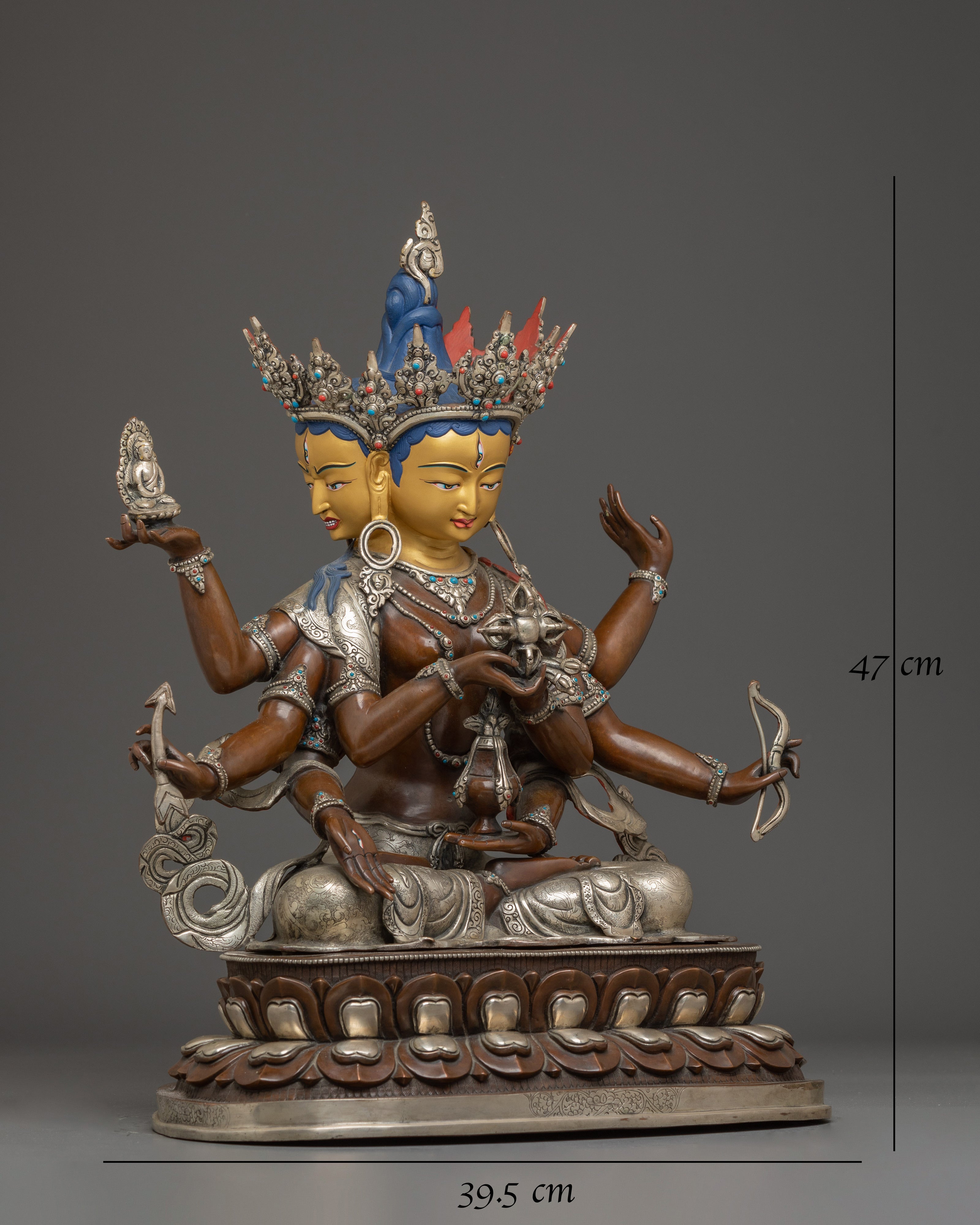 Statue of Namgyalma: Healing Goddess Ushnishavijaya