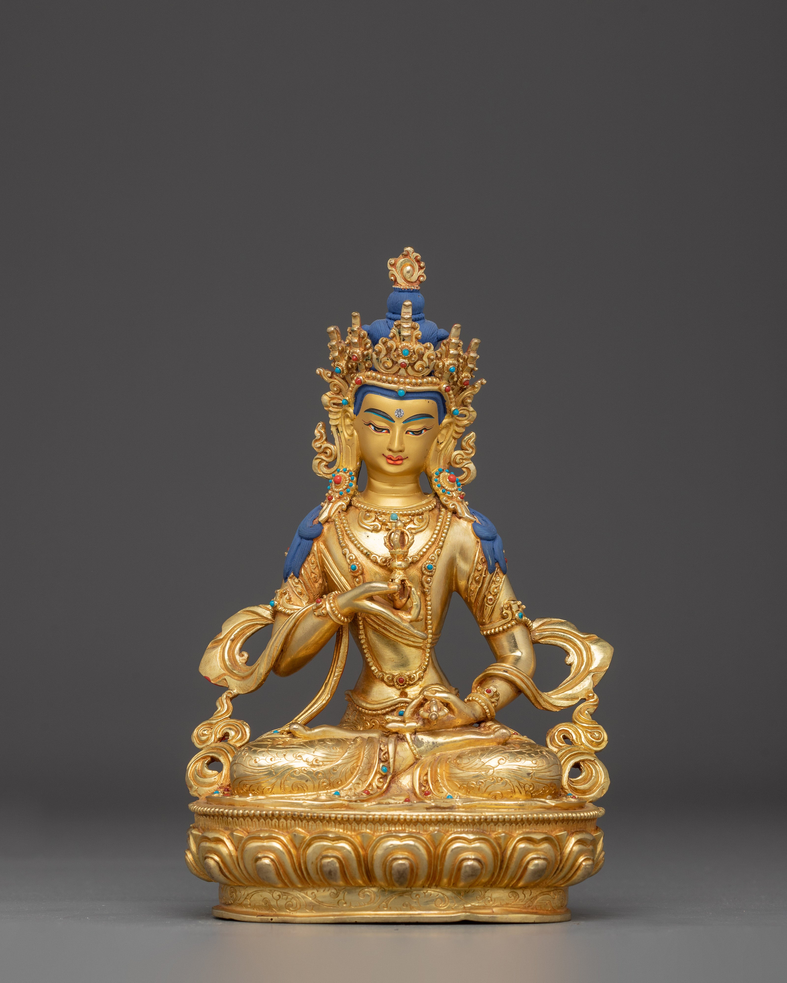 9.1 Inch Handmade Statue of Vajrasattva