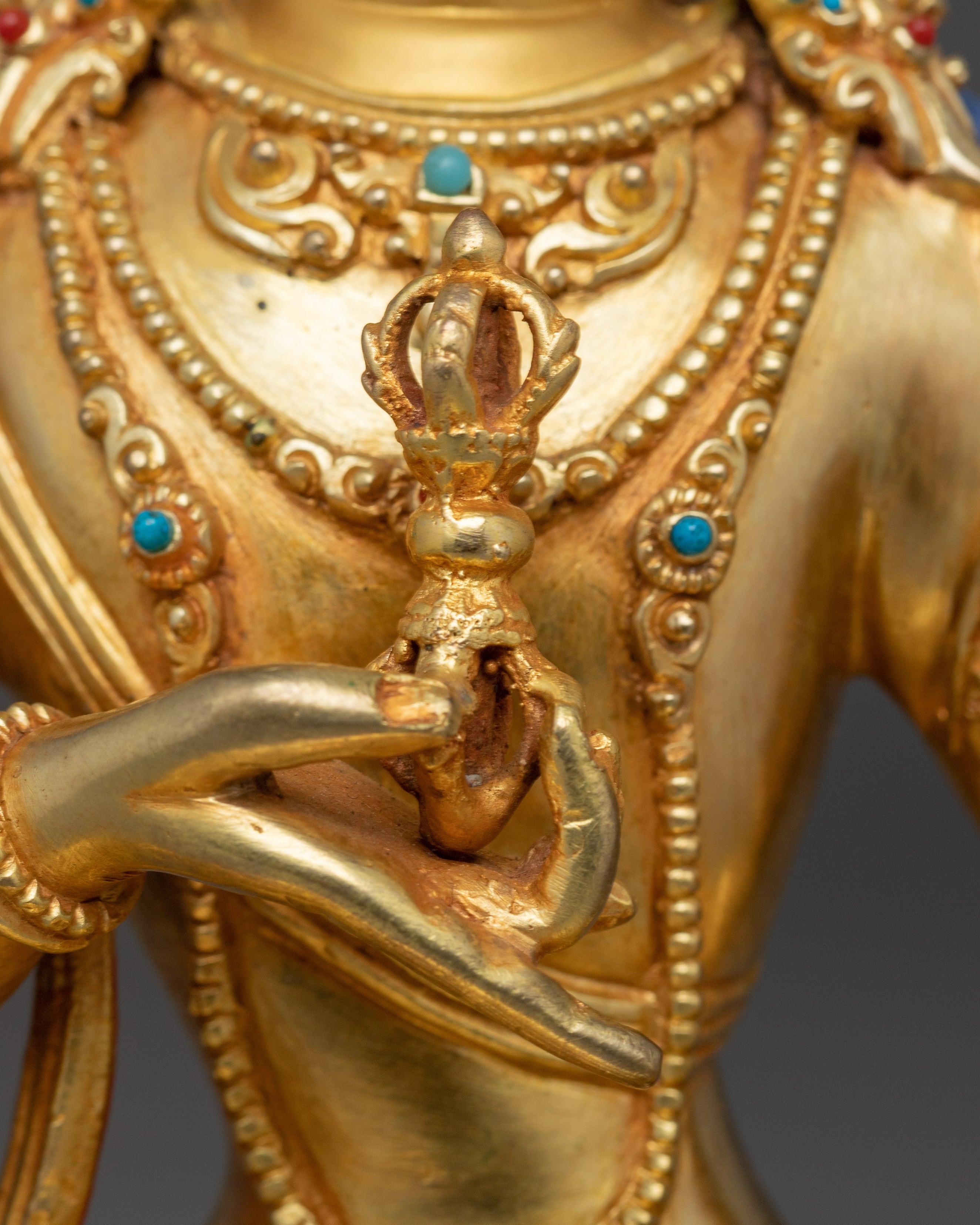 9.1 Inch Handmade Statue of Vajrasattva