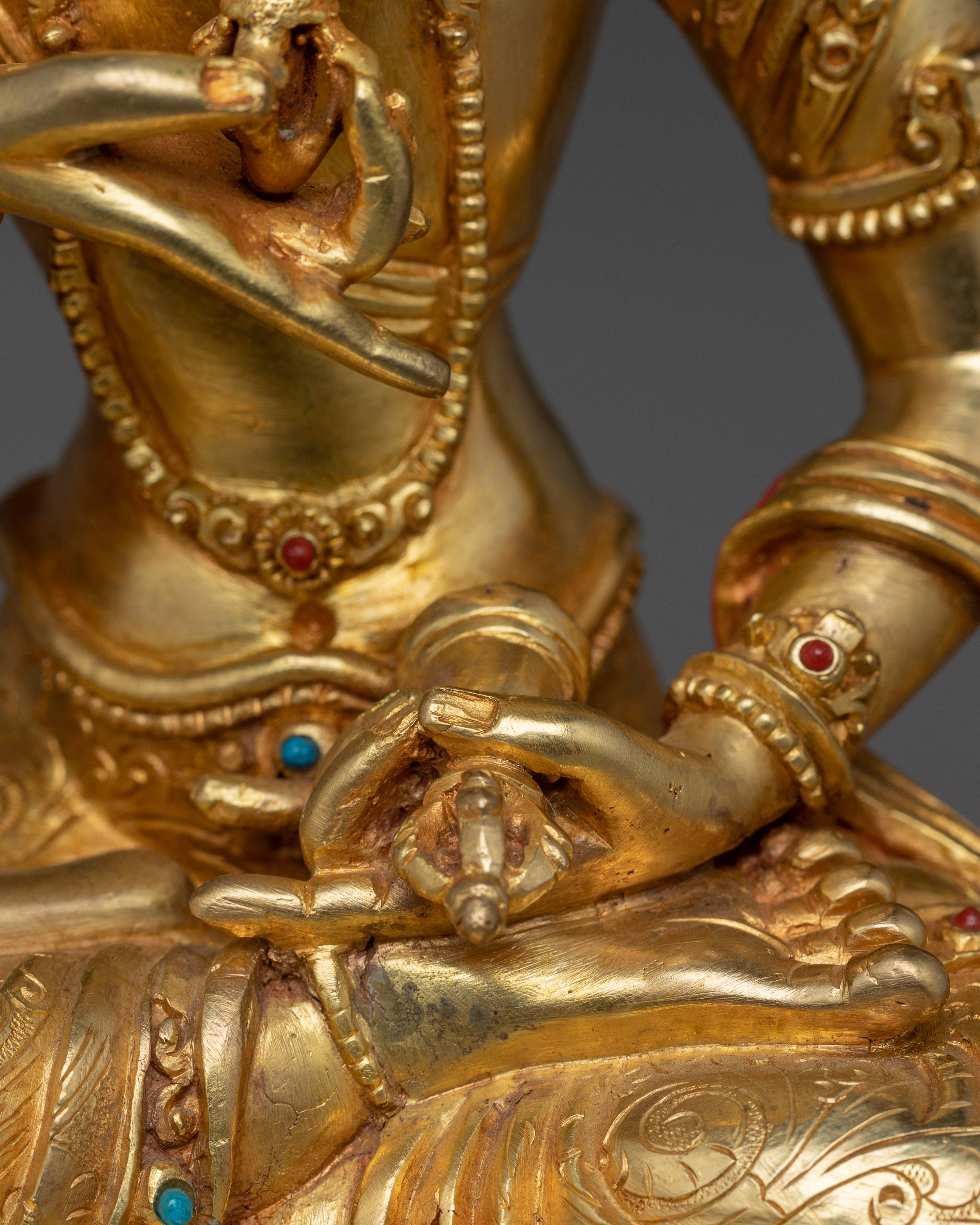 9.1 Inch Handmade Statue of Vajrasattva