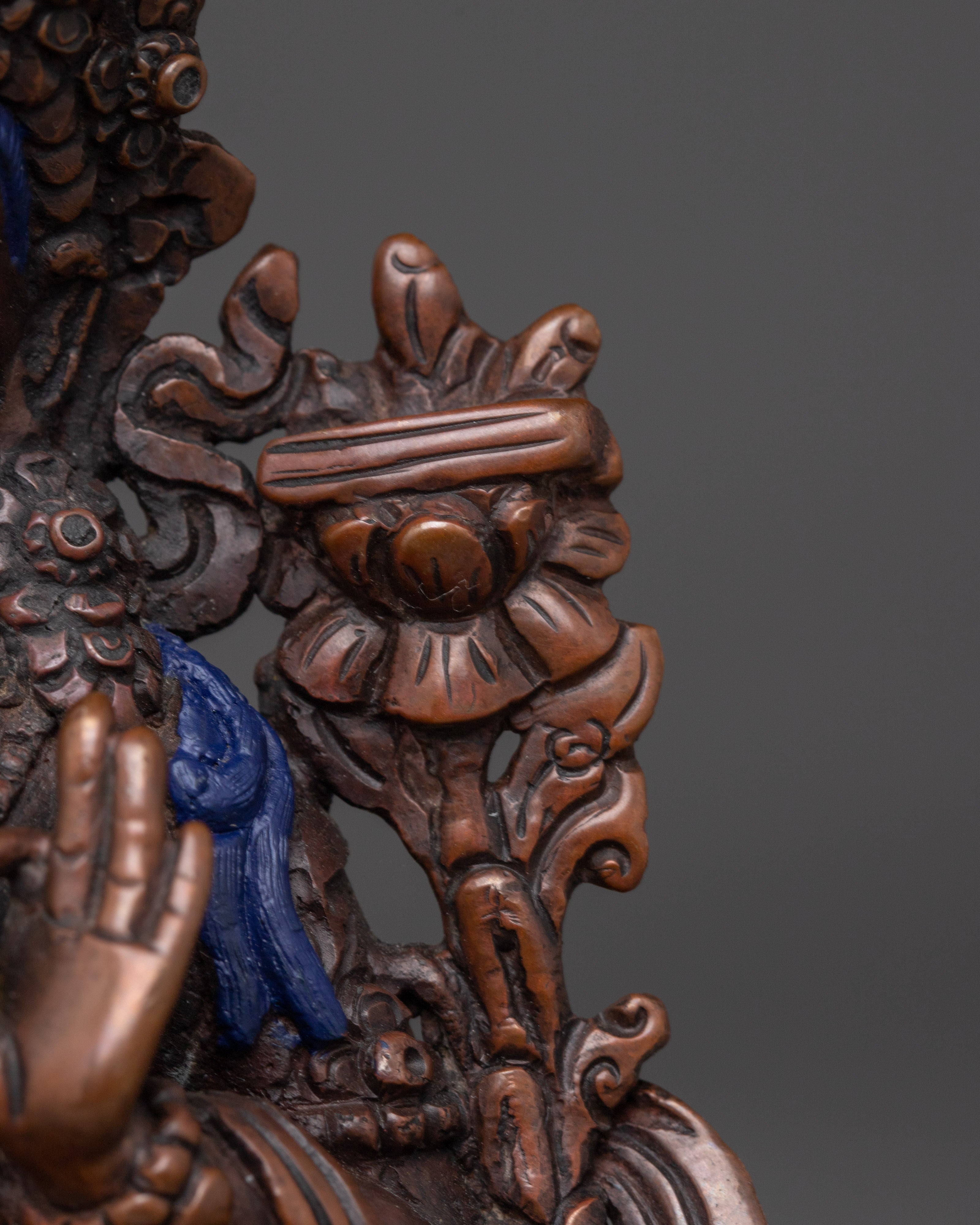 Statue of Manjushri: Symbol of Wisdom and Enlightenment