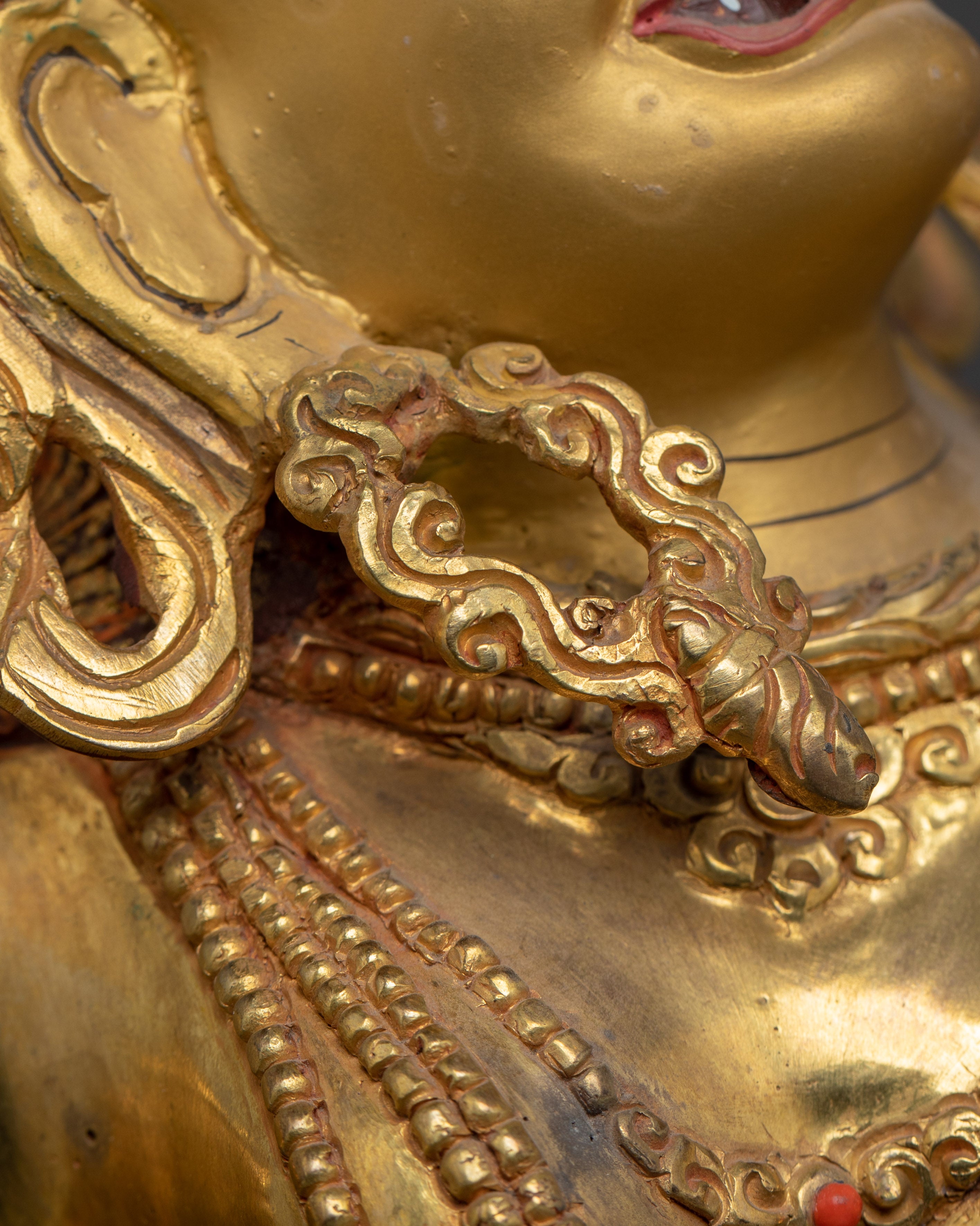 24.2 Inch Vajrayogini Golden Statue | Queen of Dakini