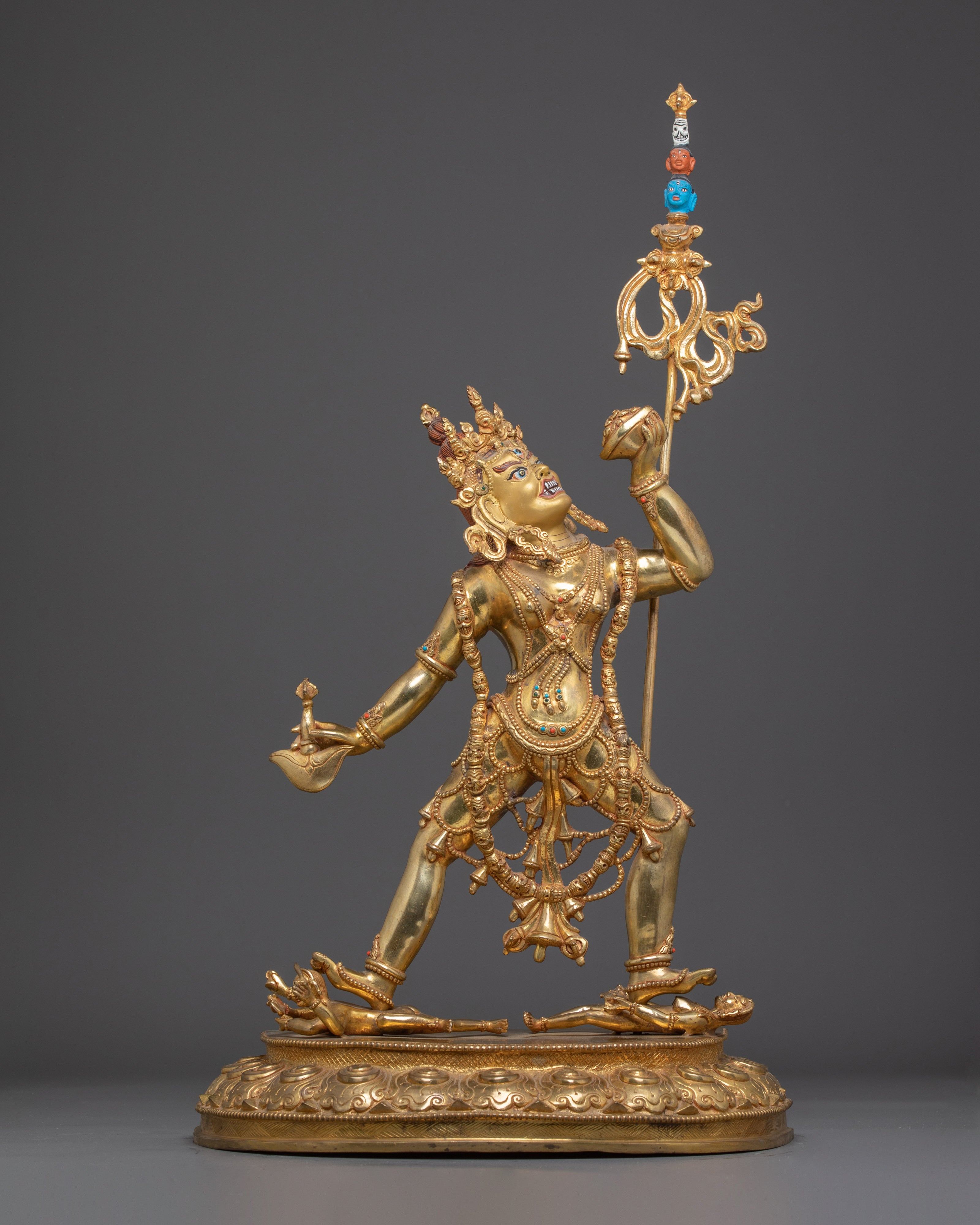 24.2 Inch Vajrayogini Golden Statue | Queen of Dakini
